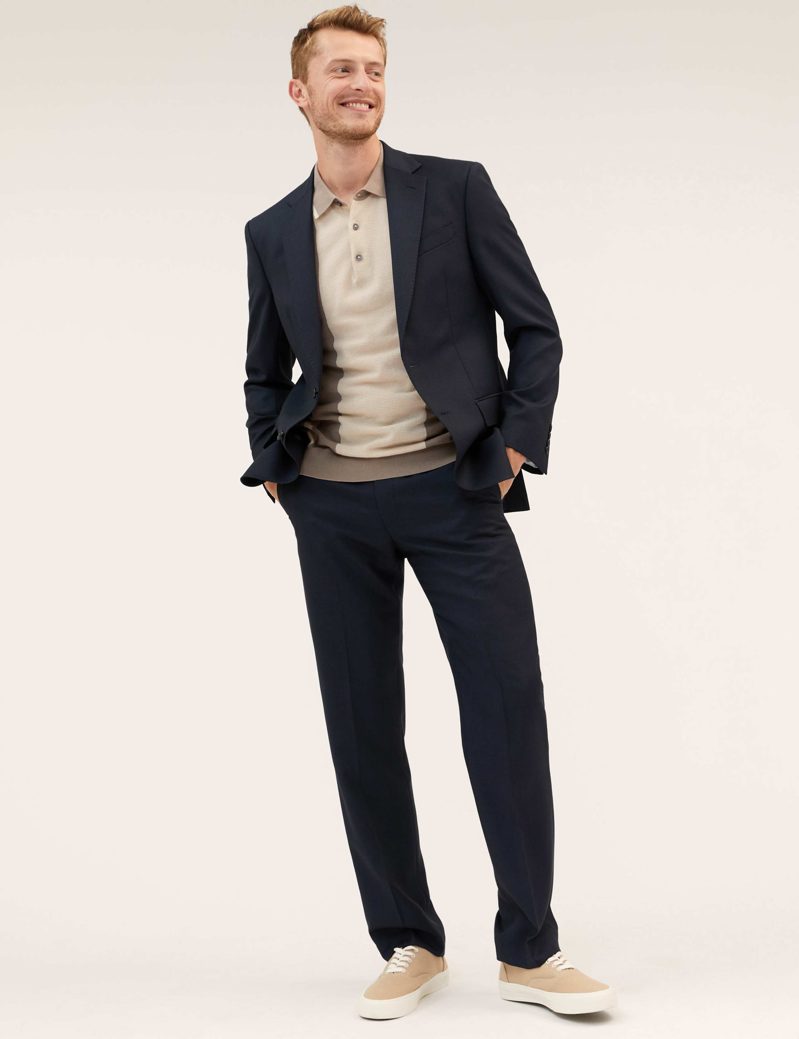 Regular Fit Pure Wool Suit 3 of 6