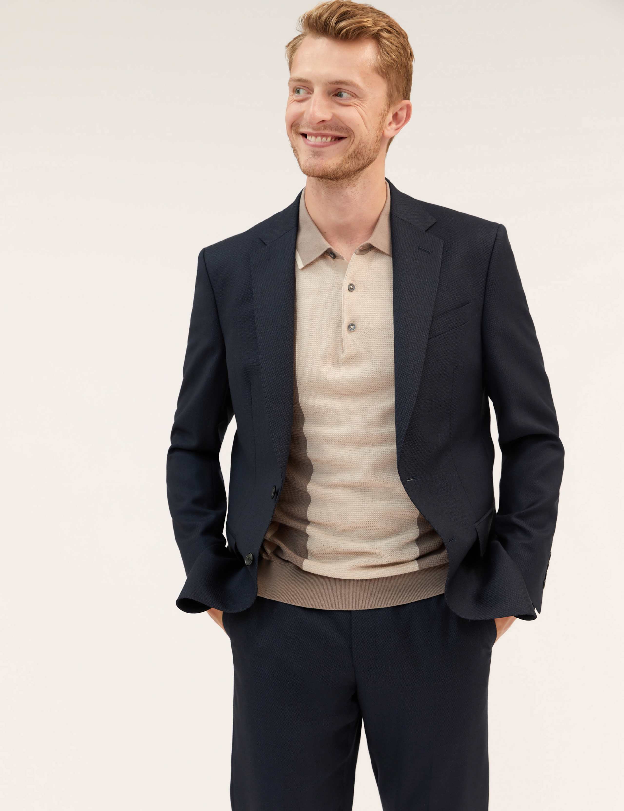 Regular Fit Pure Wool Suit 1 of 6