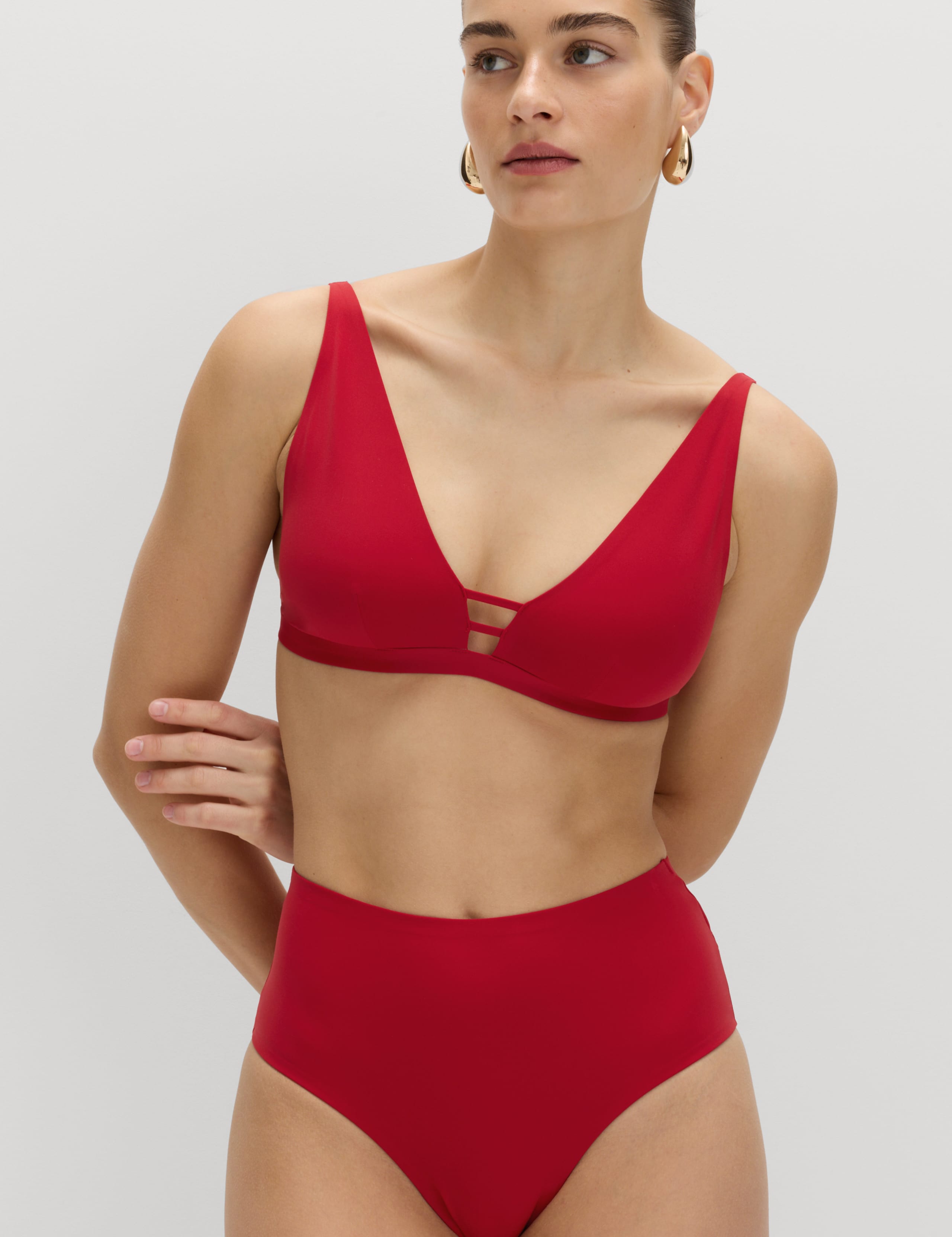 Sculpt Plunge V-Neck Bikini Set