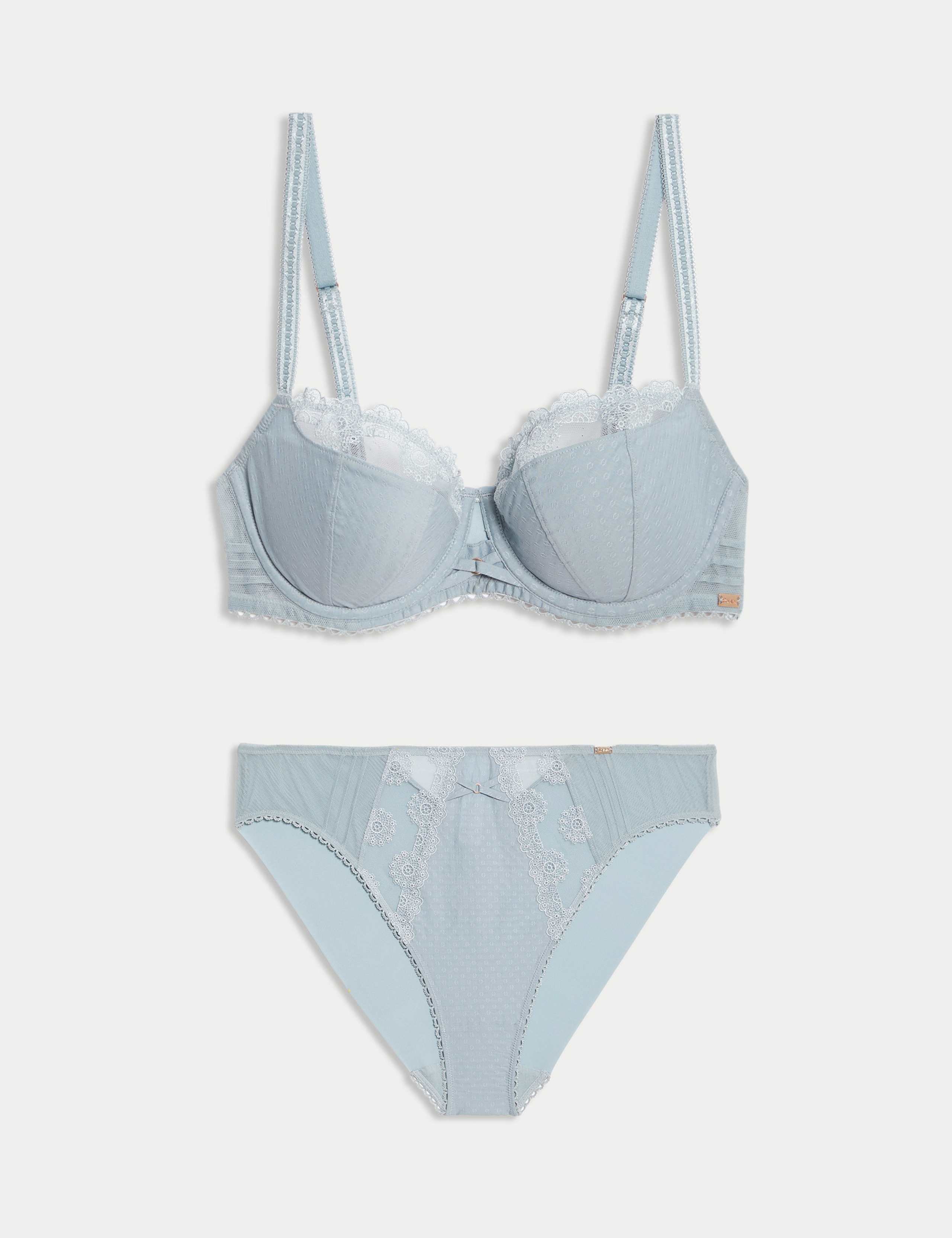 Sweet William Wired Balcony Bra Set A-E 1 of 6