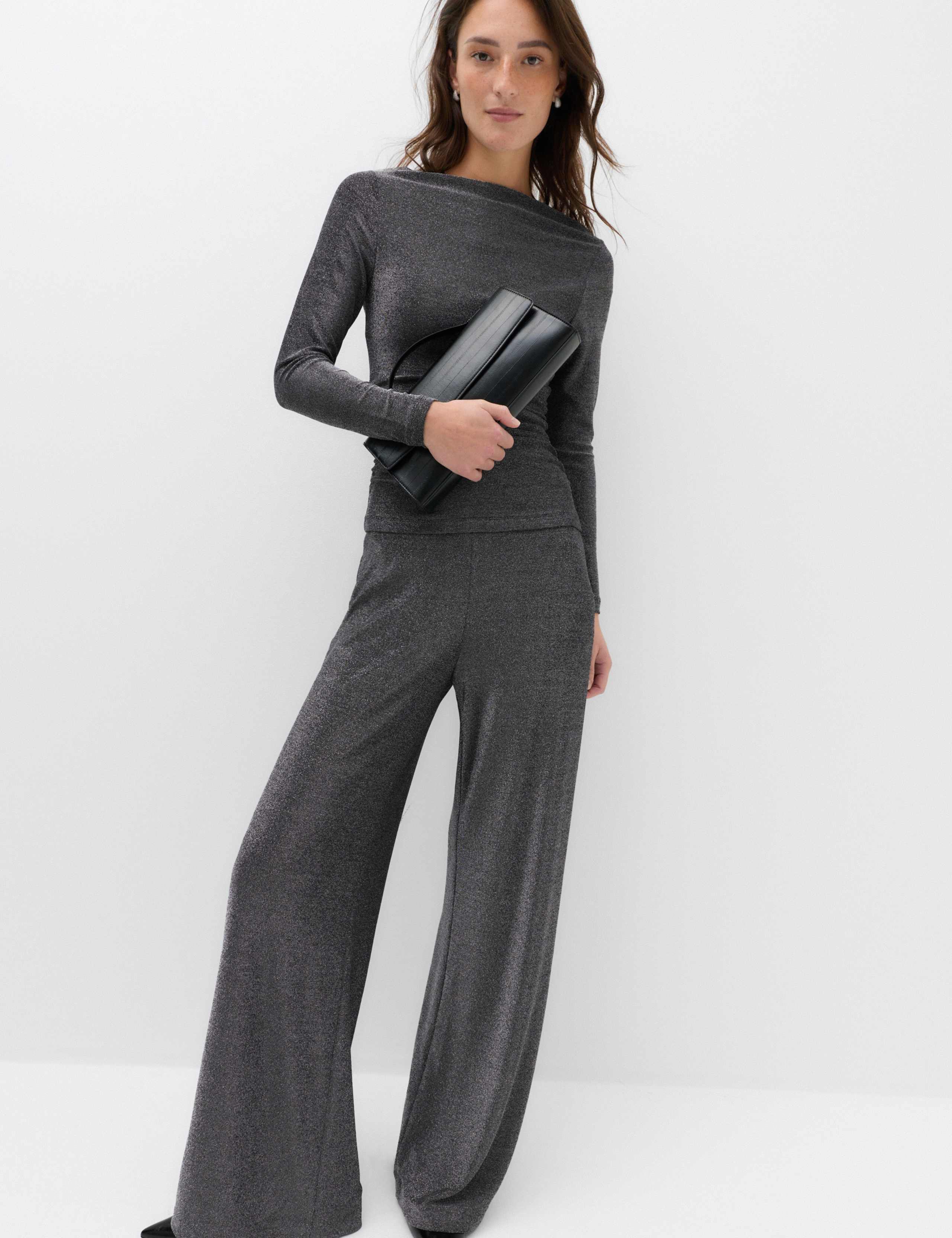 Sparkly Top & Trouser Set