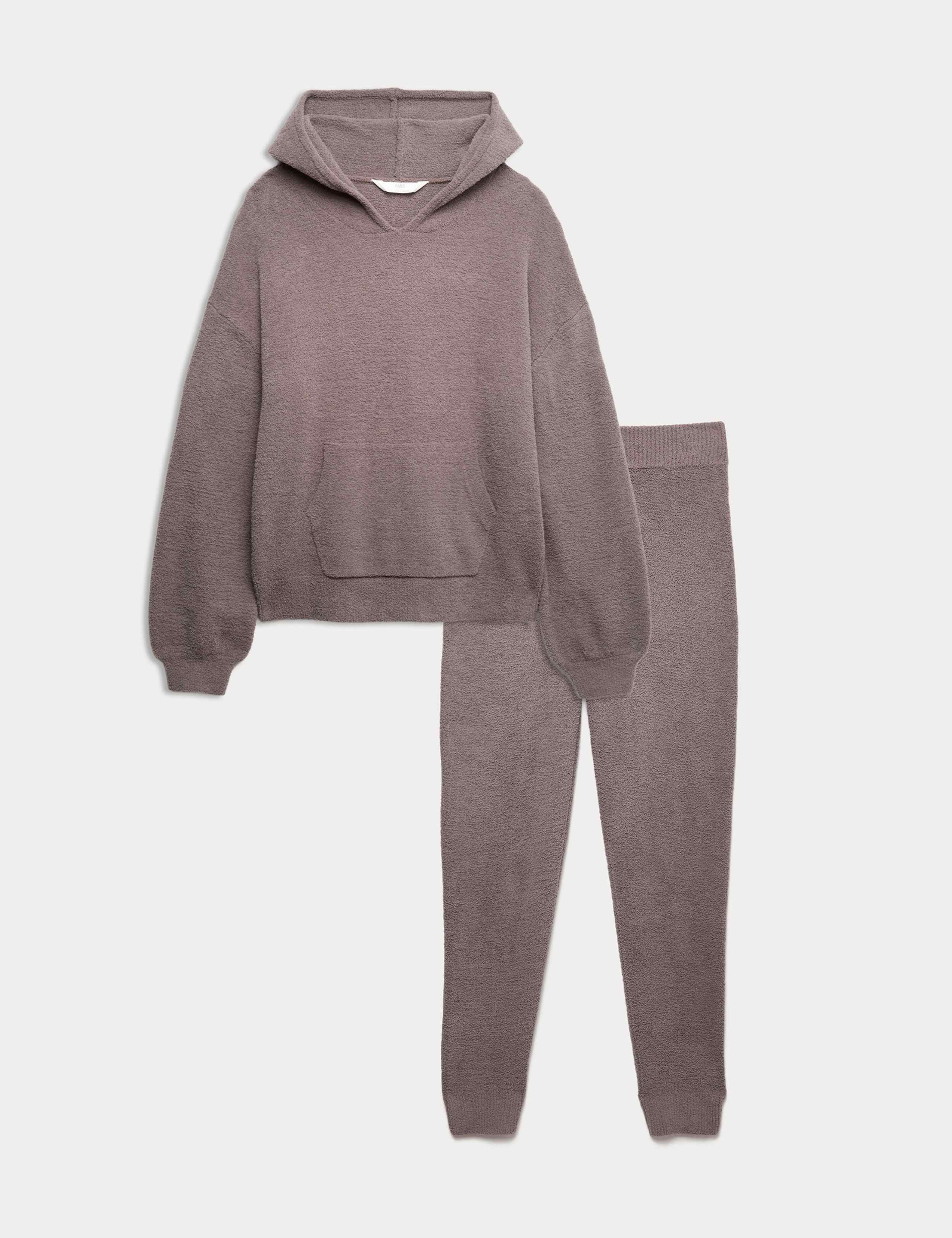 Cosy Bouclé Knit Hoodie Set 1 of 6