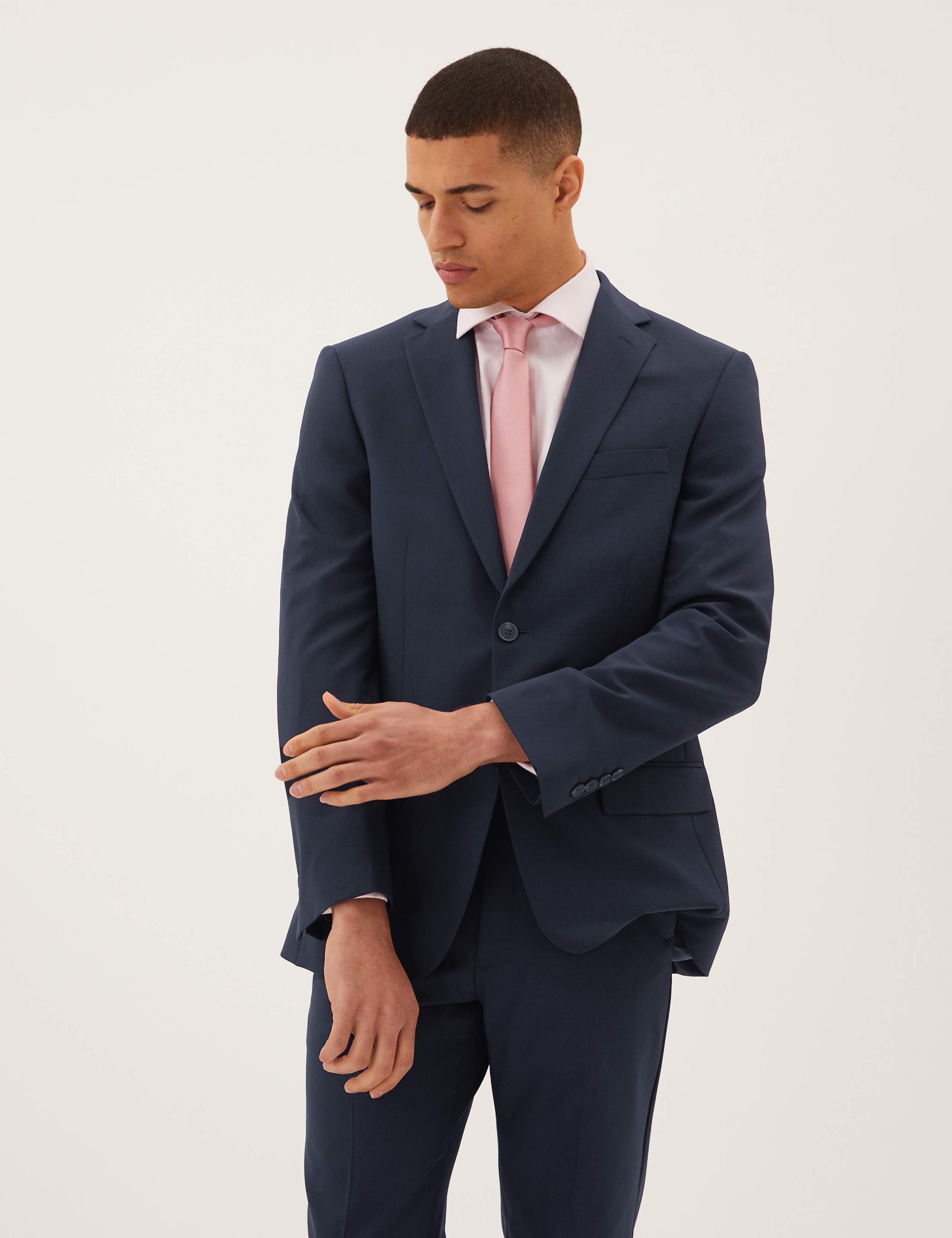 The Ultimate Navy Regular Fit Suit 1 of 8