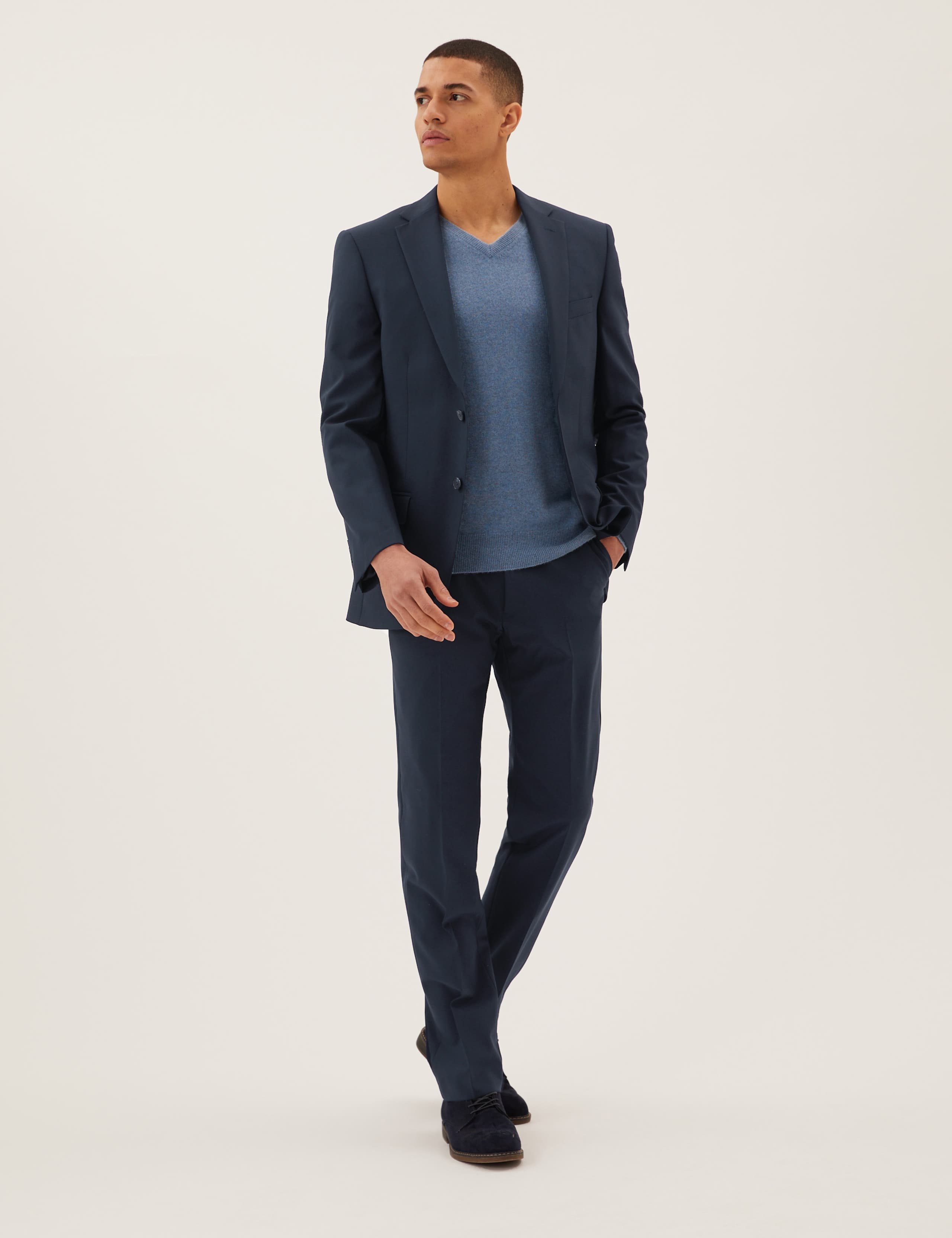 The Ultimate Navy Regular Fit Suit 4 of 8