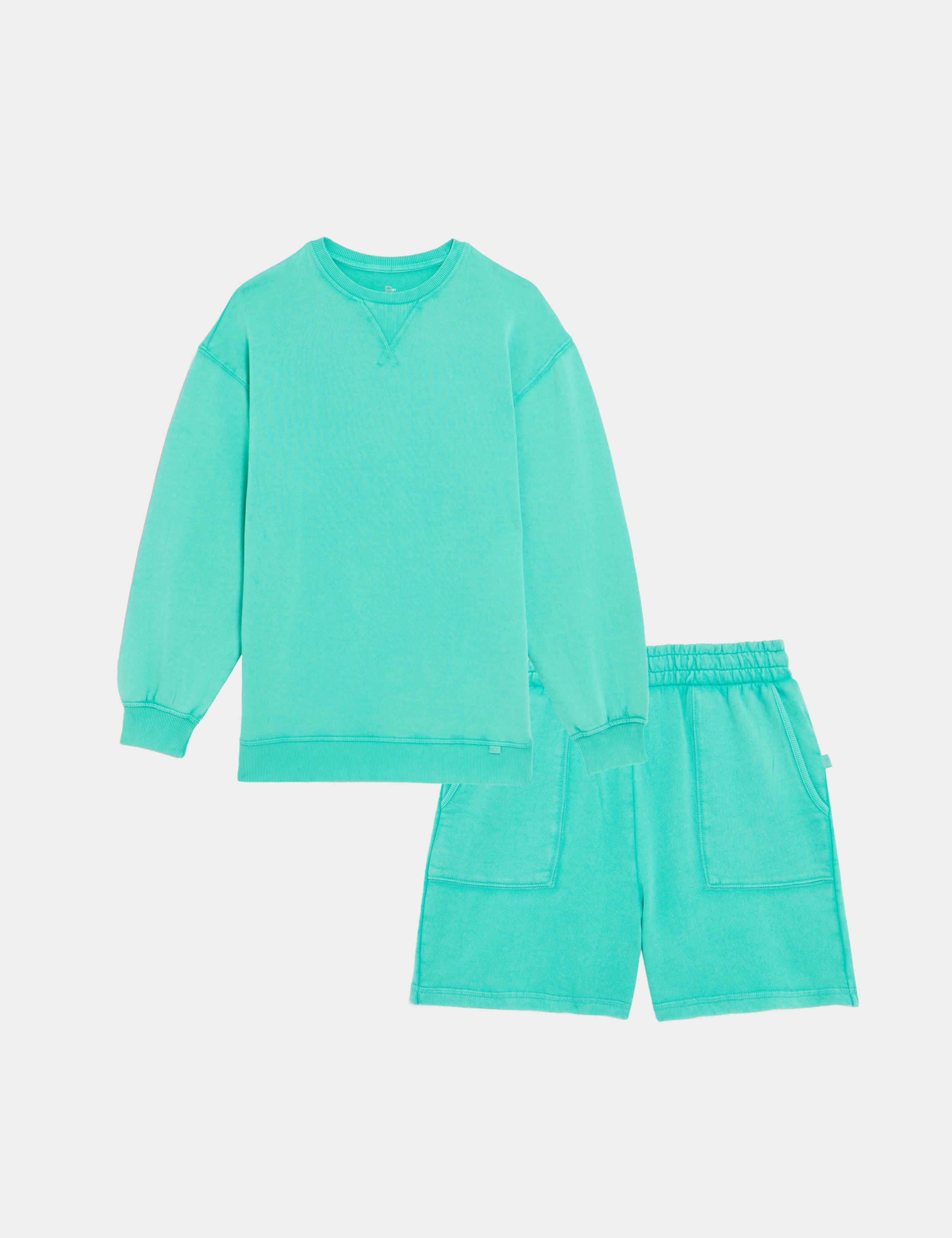 Pure Cotton Lounge Sweatshirt Set 1 of 6