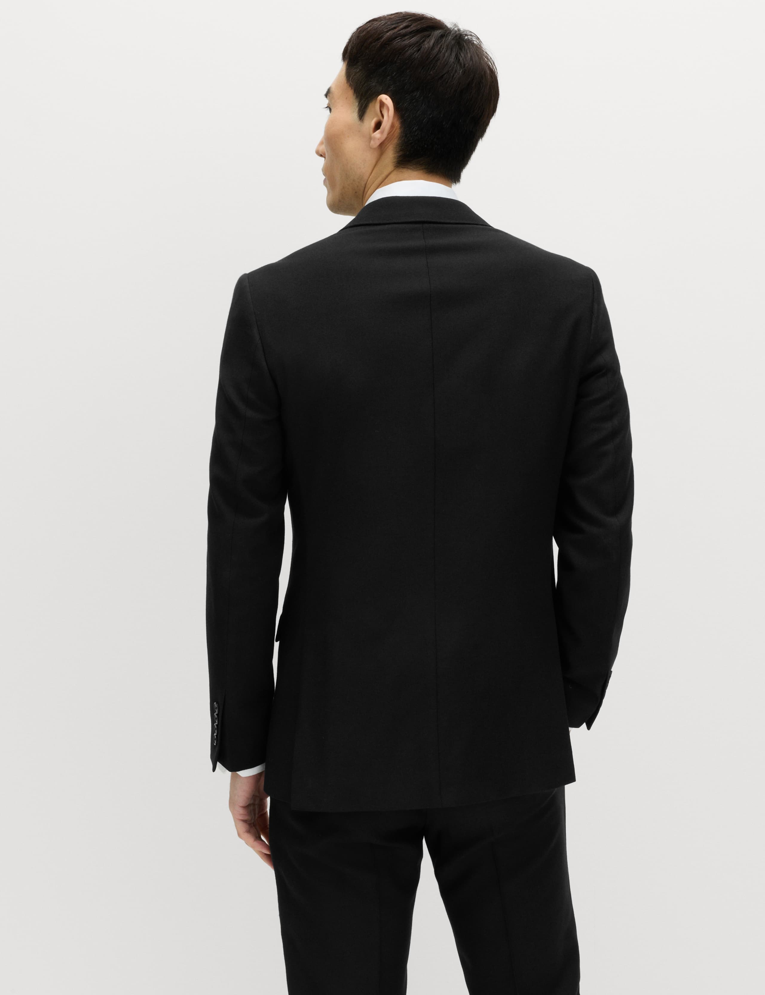 3 Piece Slim Fit Pure Wool Suit 5 of 6