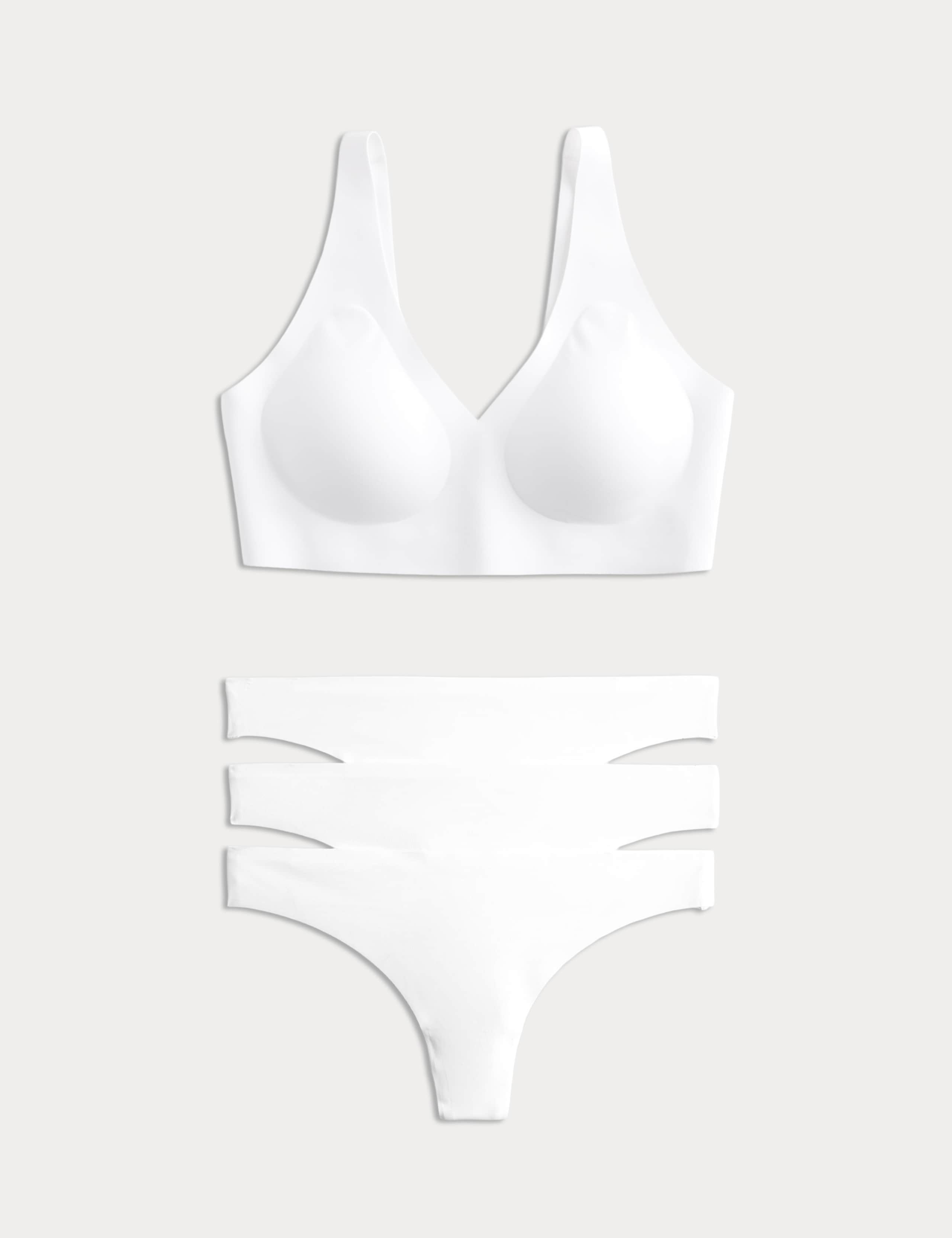 Body Invisibles™ Non Wired Crop Top Set A-E 1 of 6