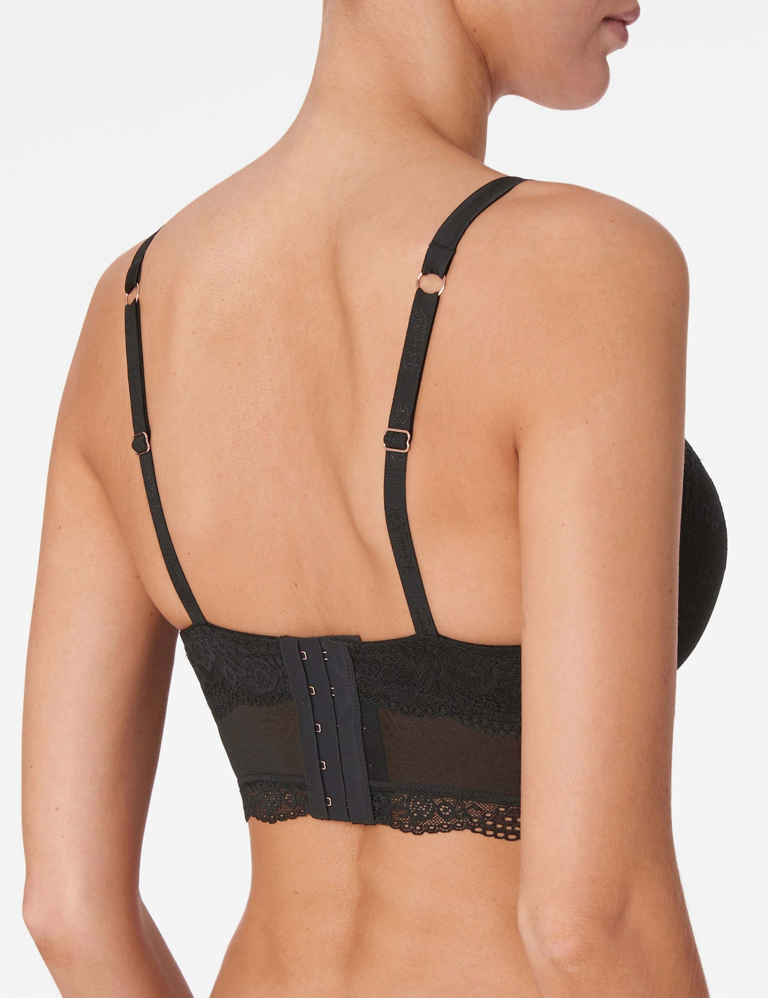 Silk & Lace Set with Padded Balcony A-E 6 of 7