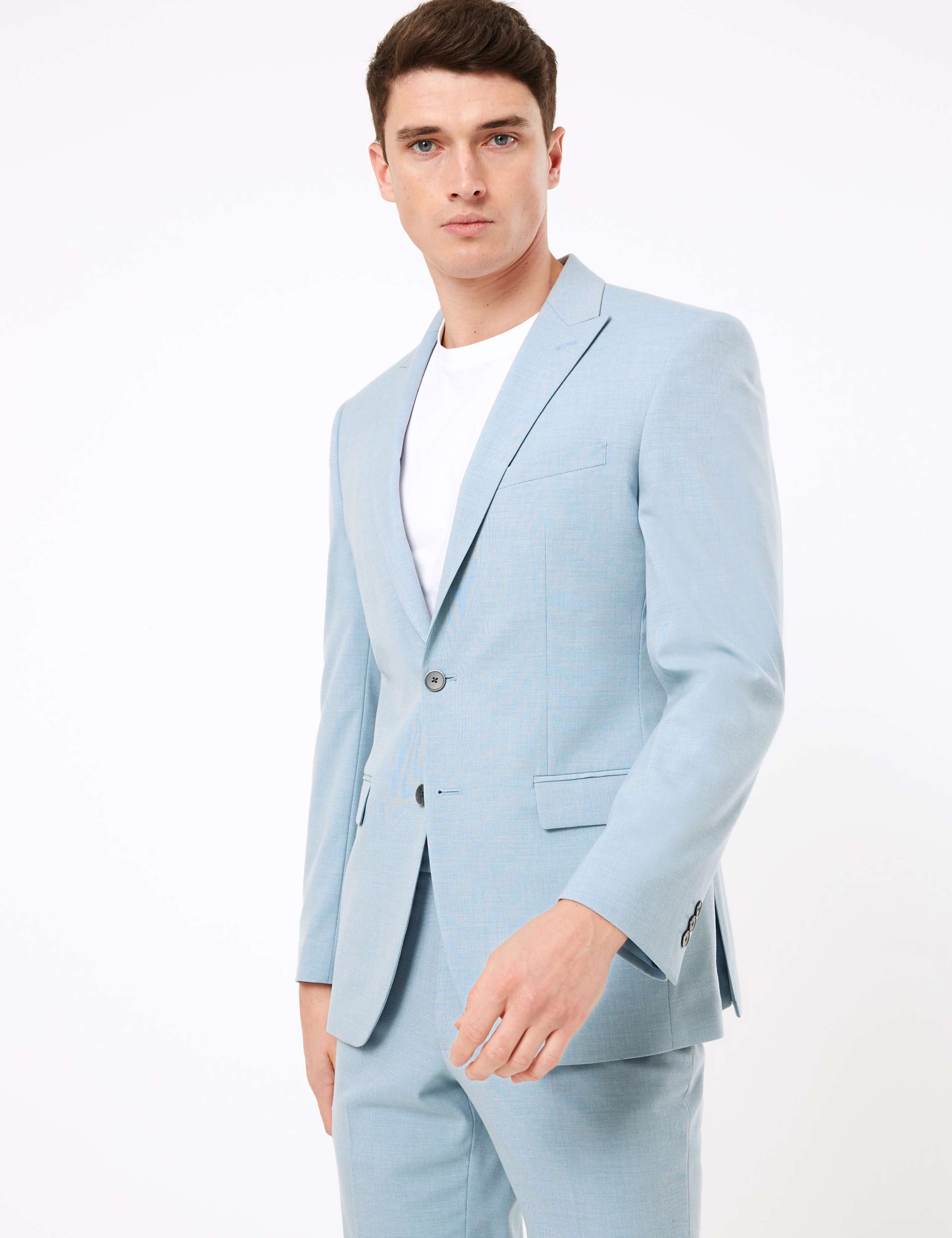 Pastel Tailored Fit Suit 2 of 7