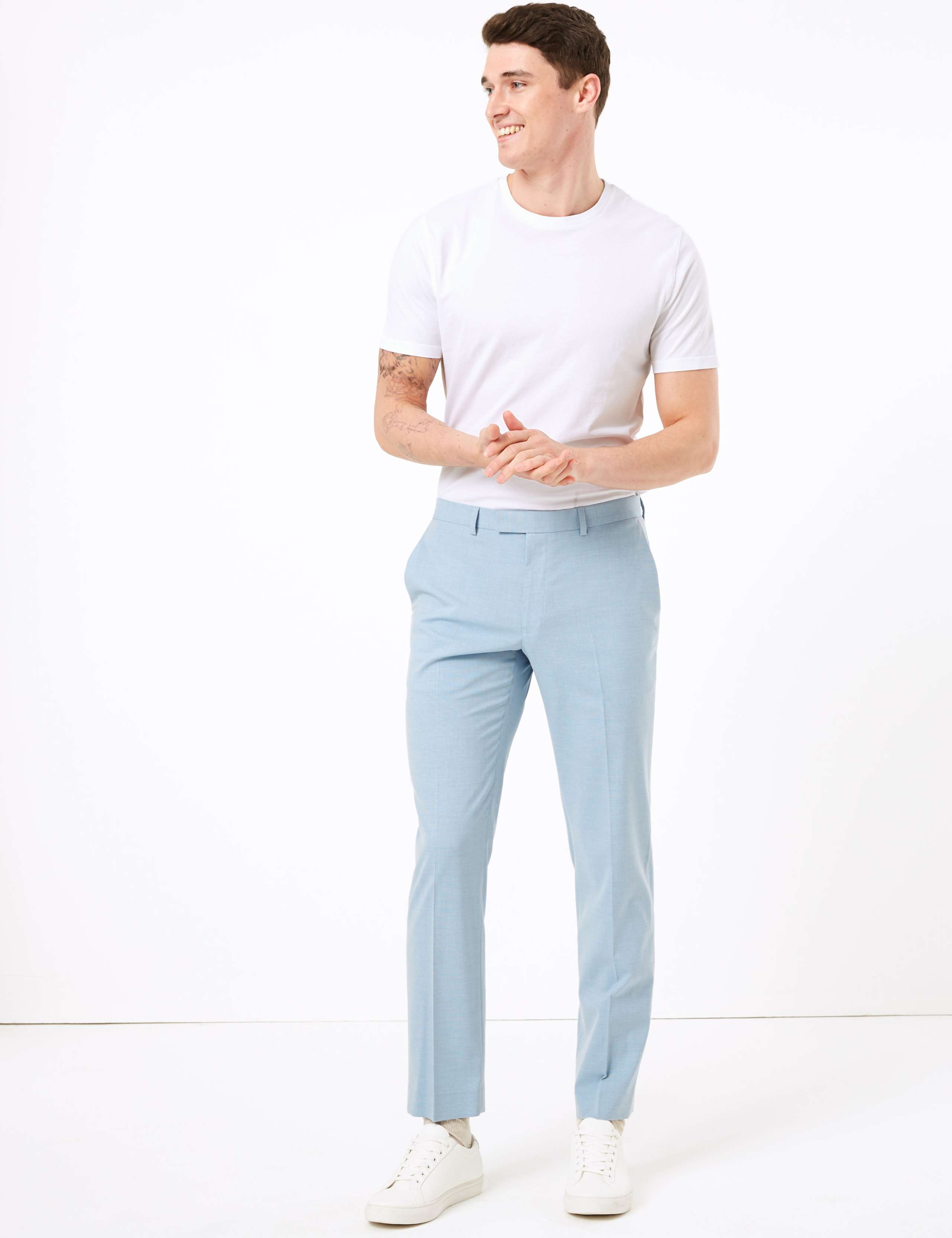Pastel Tailored Fit Suit 7 of 7