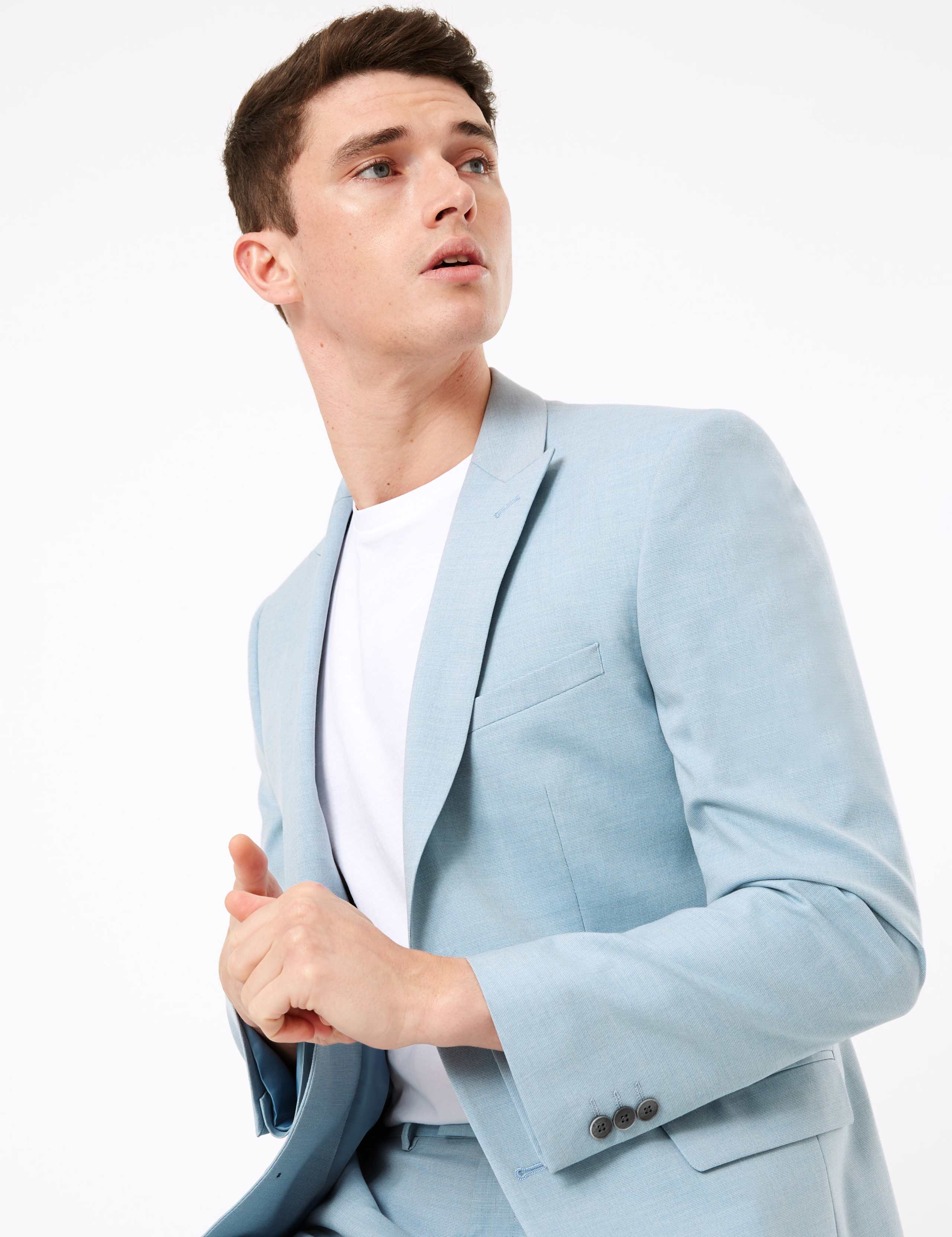 Pastel Tailored Fit Suit 3 of 7