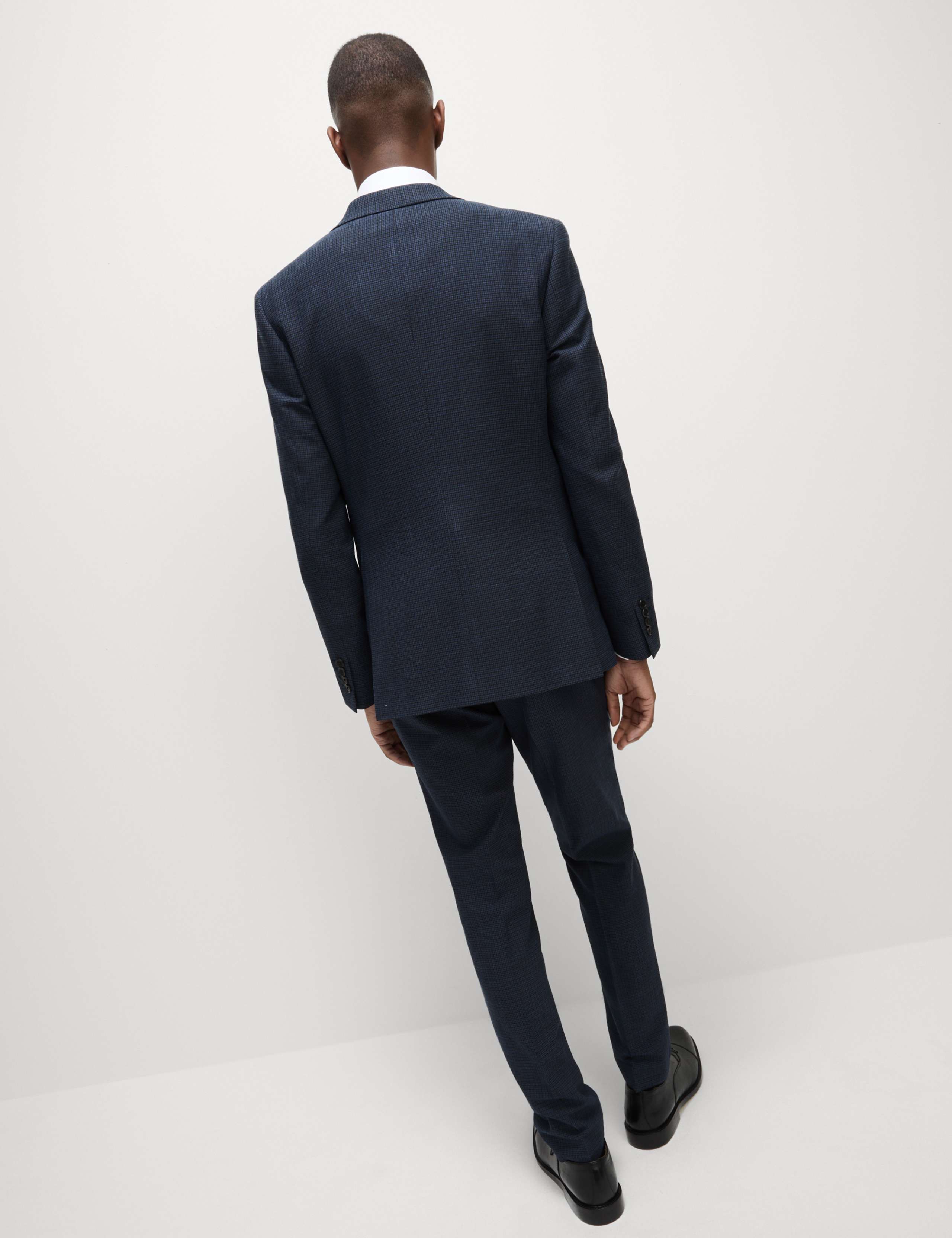 Skinny Fit Check Suit 2 of 6