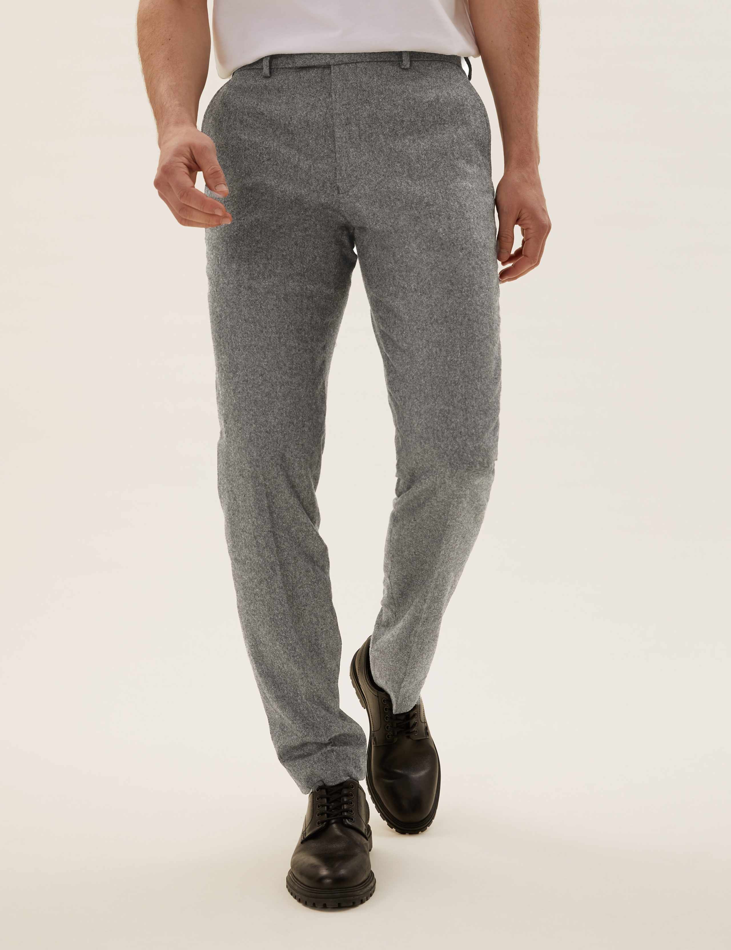 Tailored Fit Italian Wool Suit 7 of 8