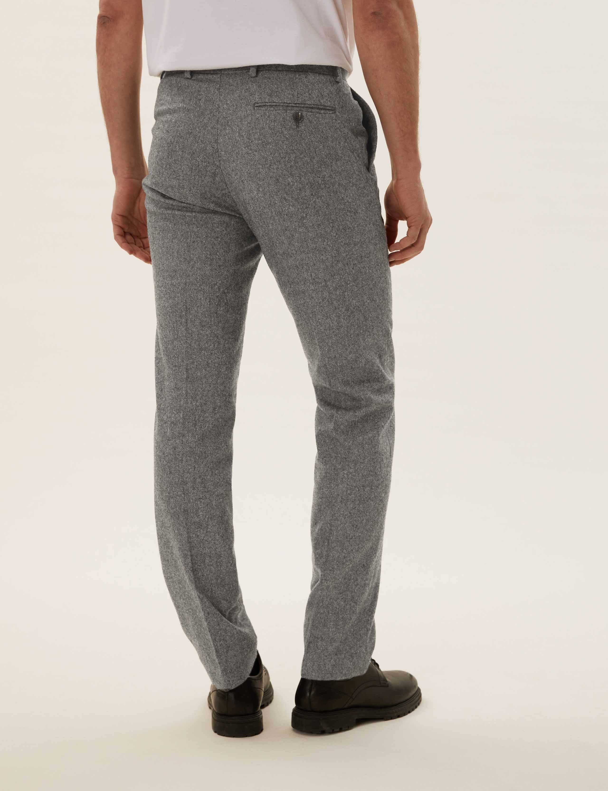 Tailored Fit Italian Wool Suit 4 of 8