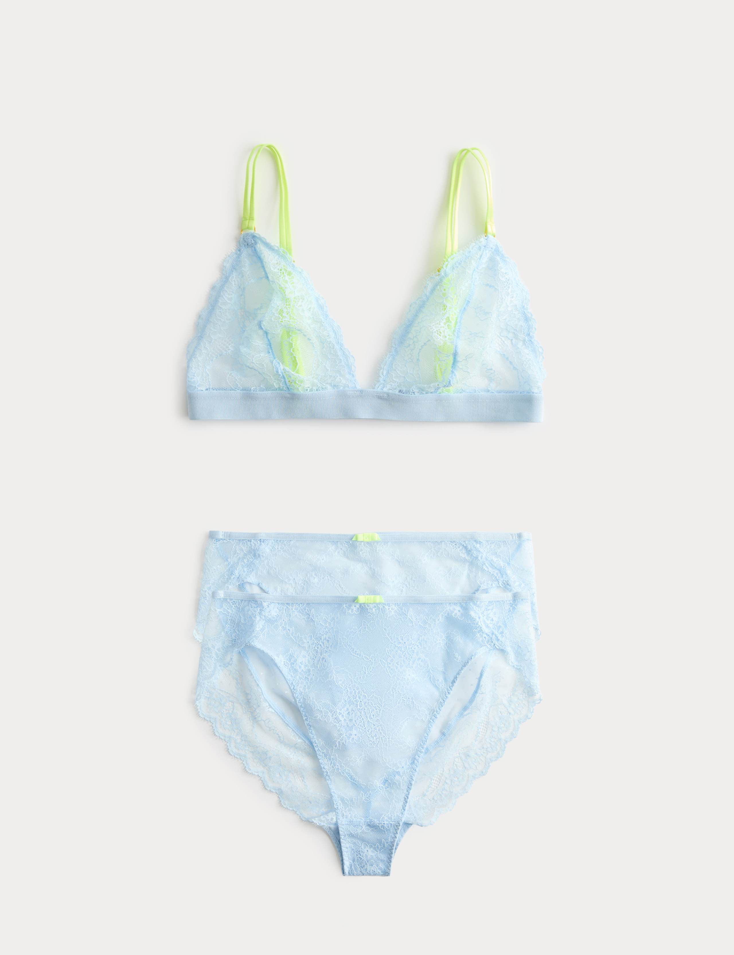 Ida Lace Non Wired Bralette Set A-E 1 of 6
