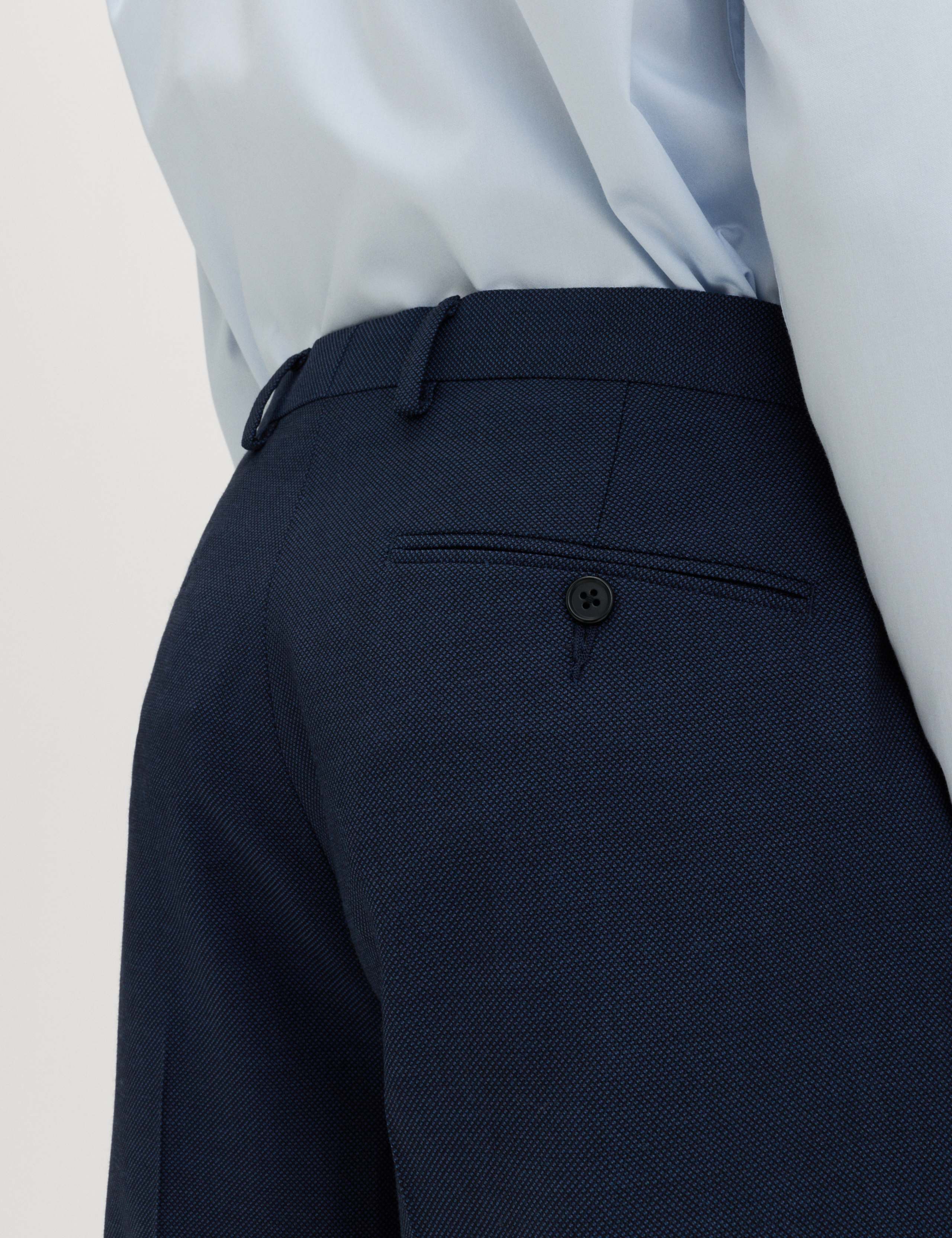 2 Piece Regular Fit Pure Wool Suit Jacket 6 of 6