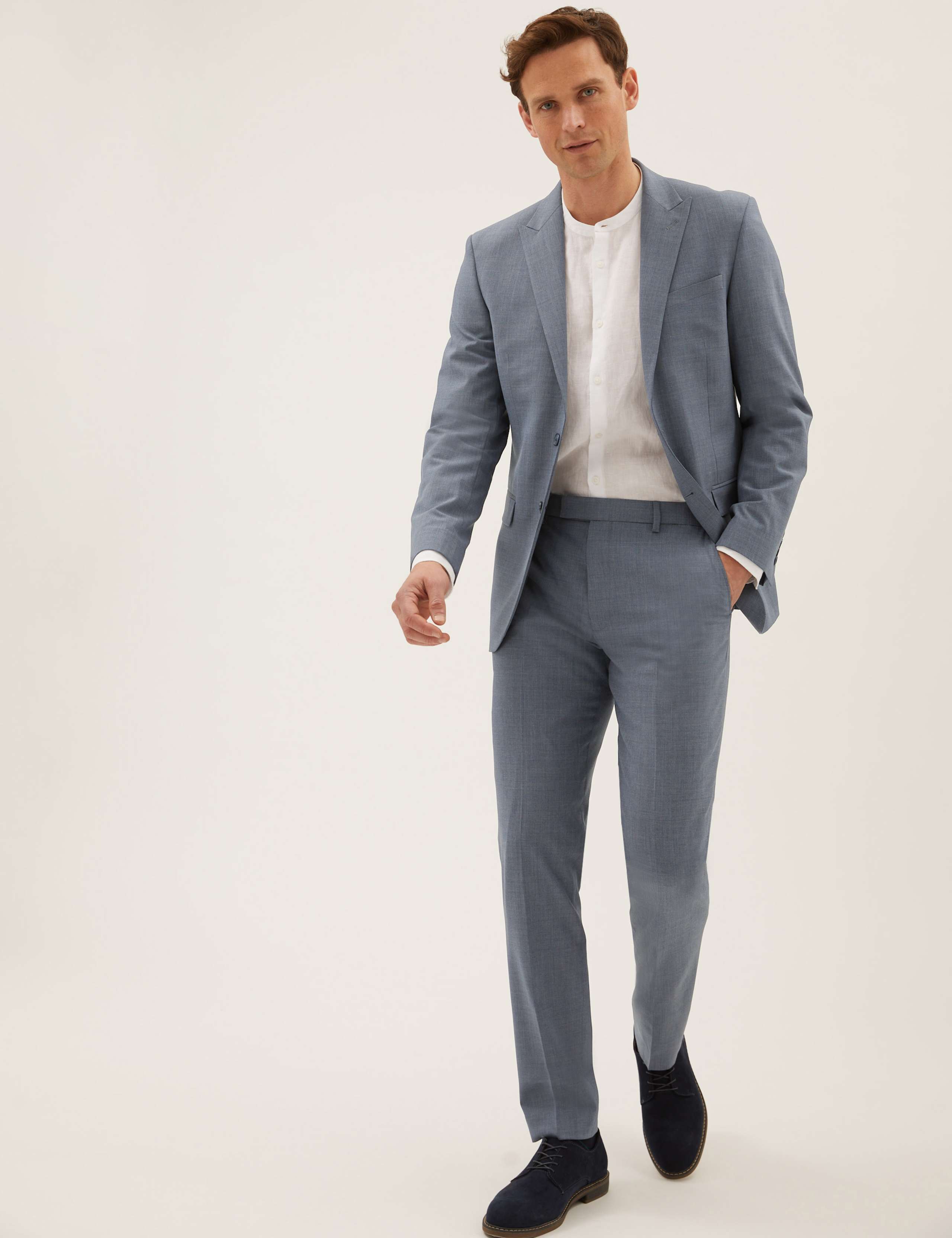 The Ultimate Blue Tailored Fit Suit 3 of 7