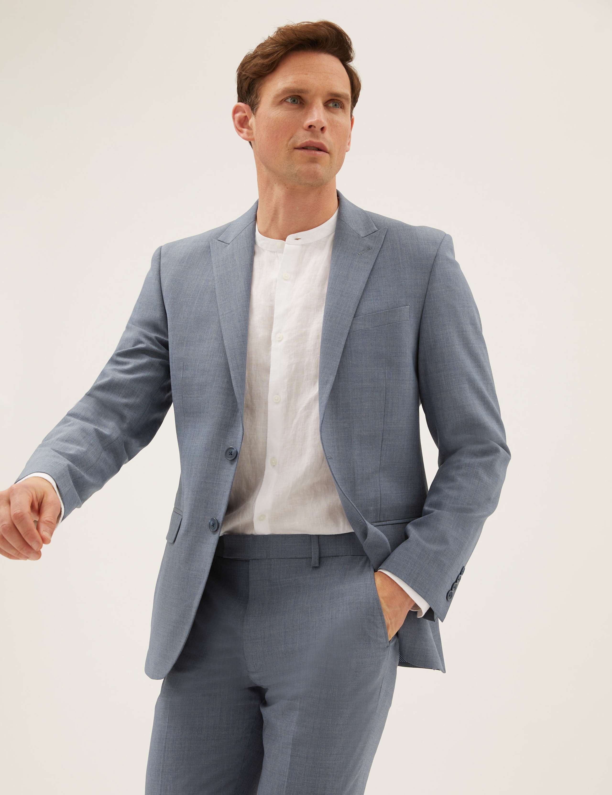 The Ultimate Blue Tailored Fit Suit 1 of 7