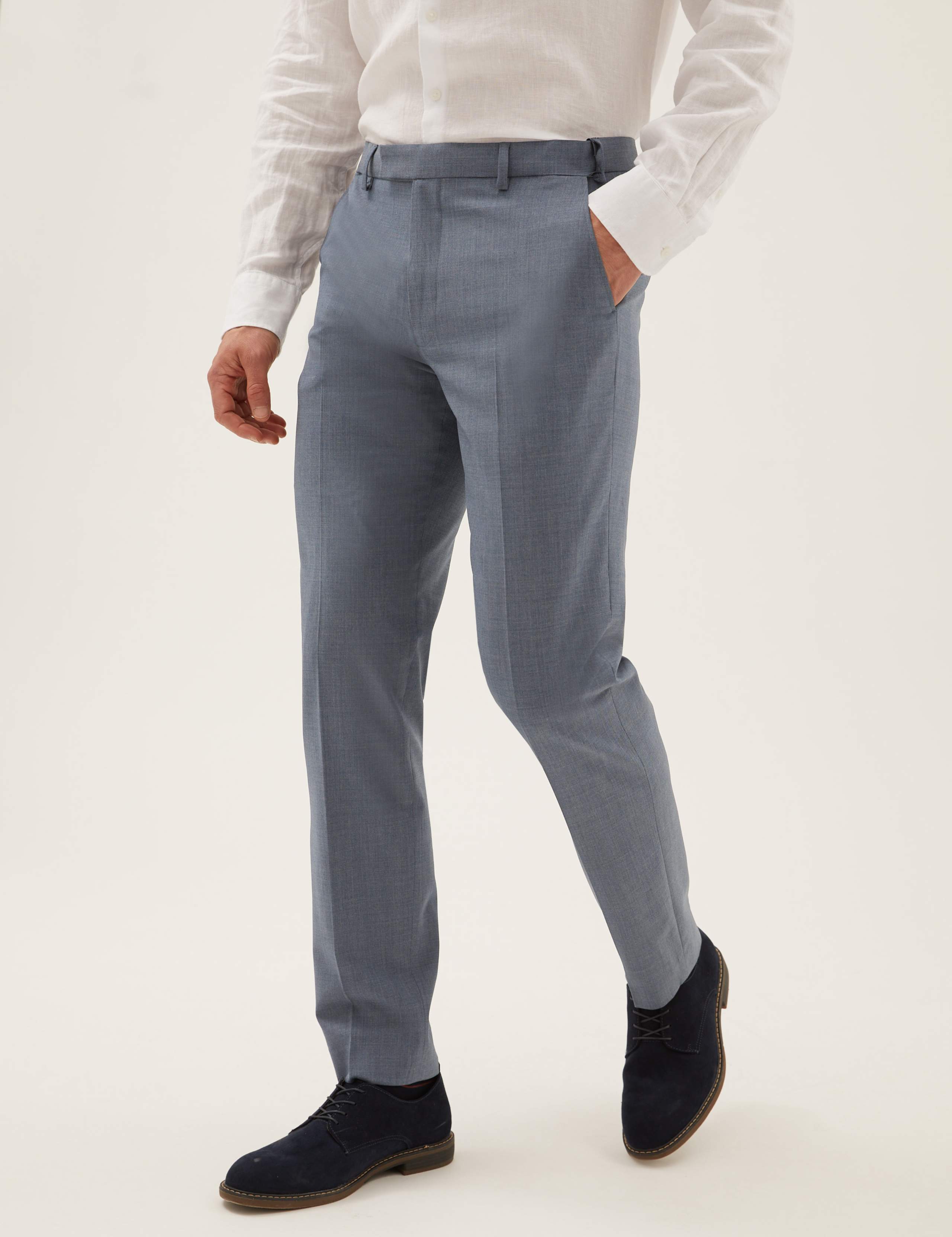 The Ultimate Blue Tailored Fit Suit 6 of 7