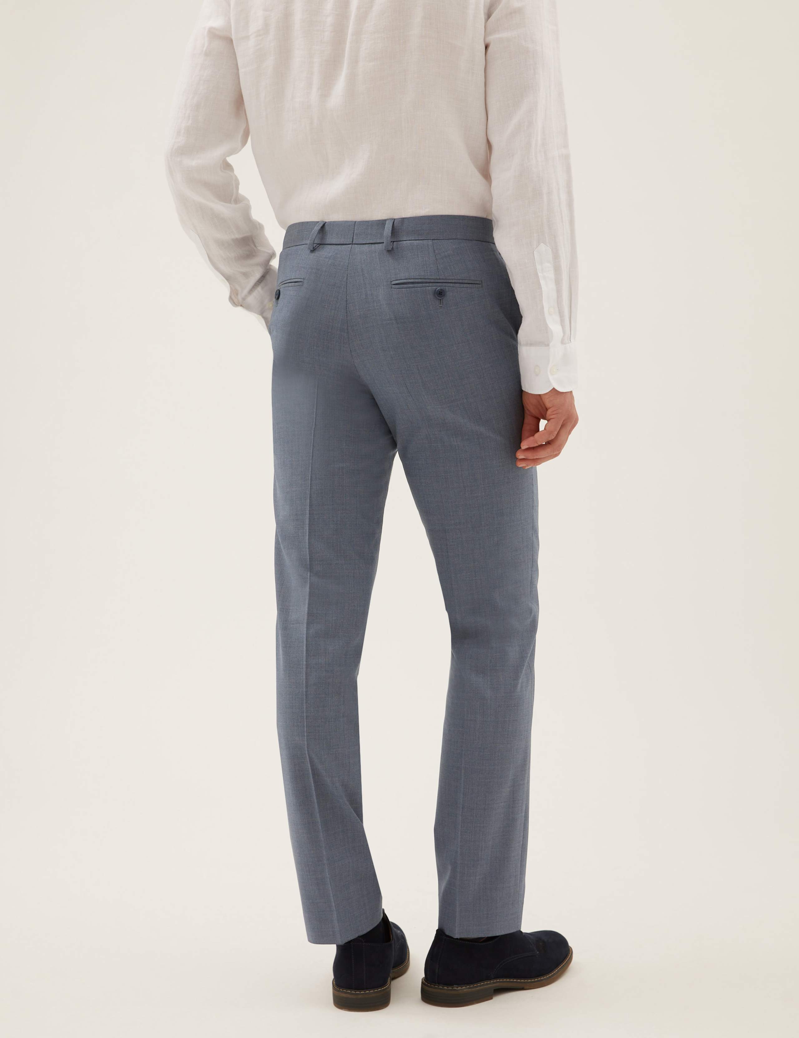 The Ultimate Blue Tailored Fit Suit 7 of 7