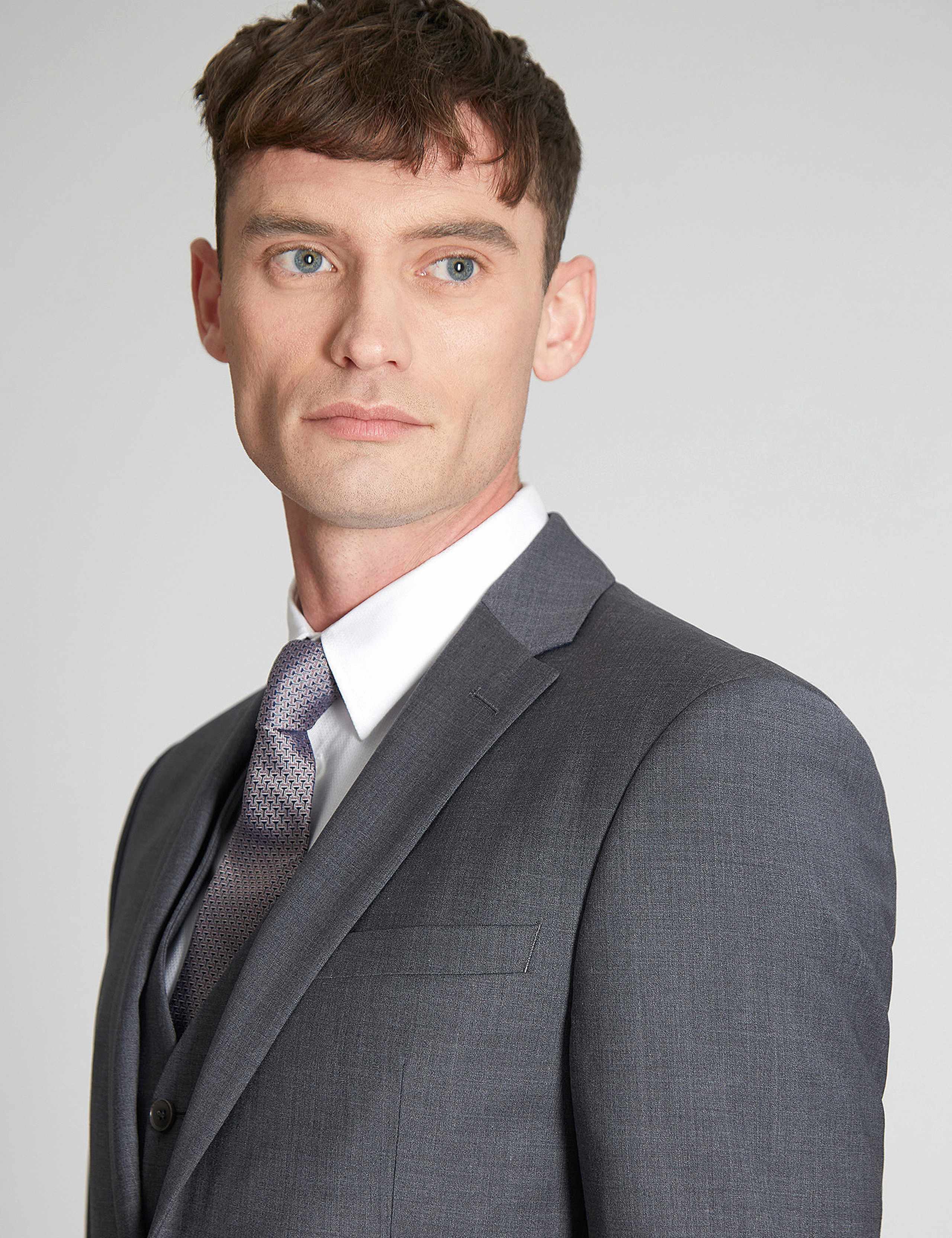 Slim Fit Wool Rich Suit 6 of 7