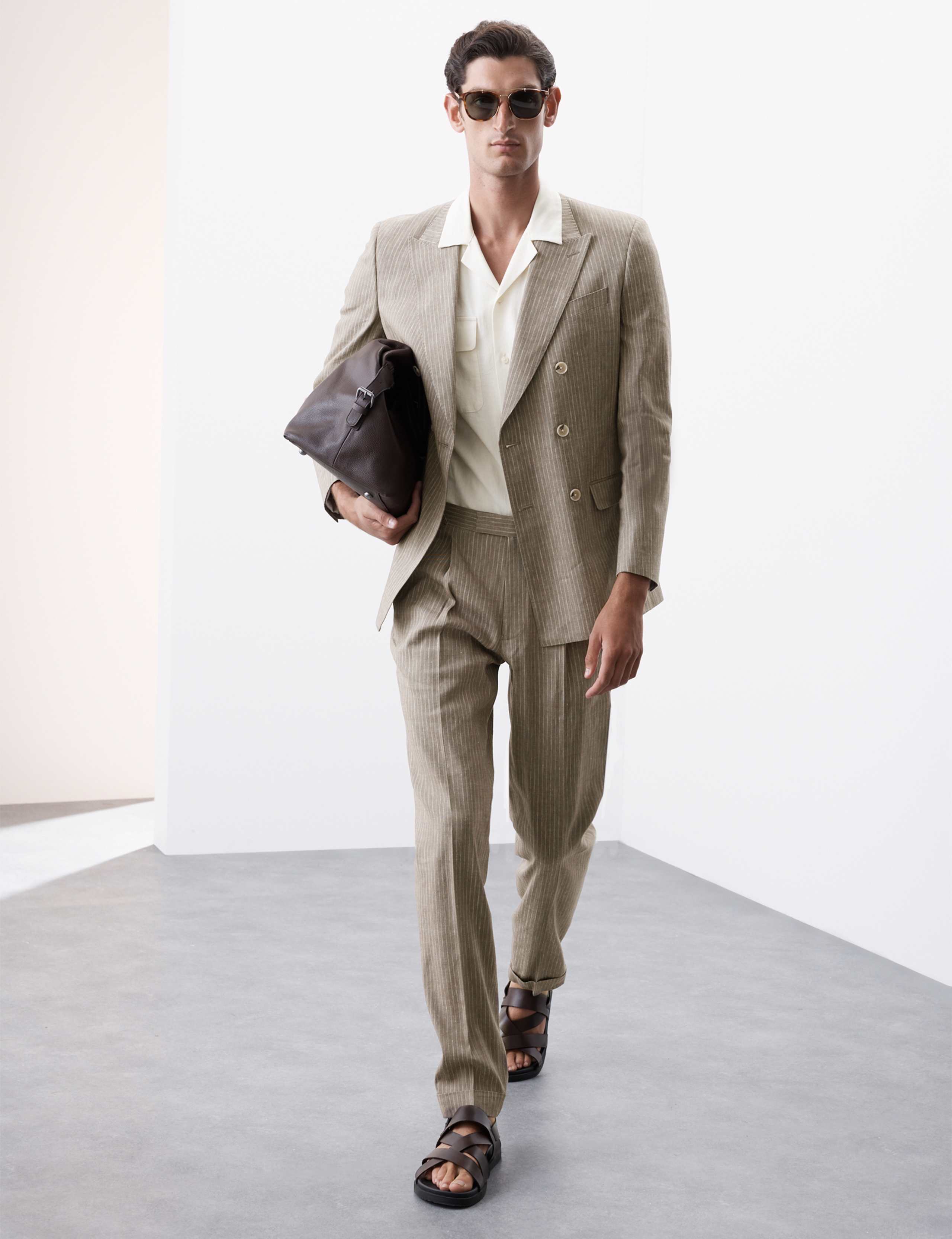 Tailored Fit Italian Miracle Linen™ Suit