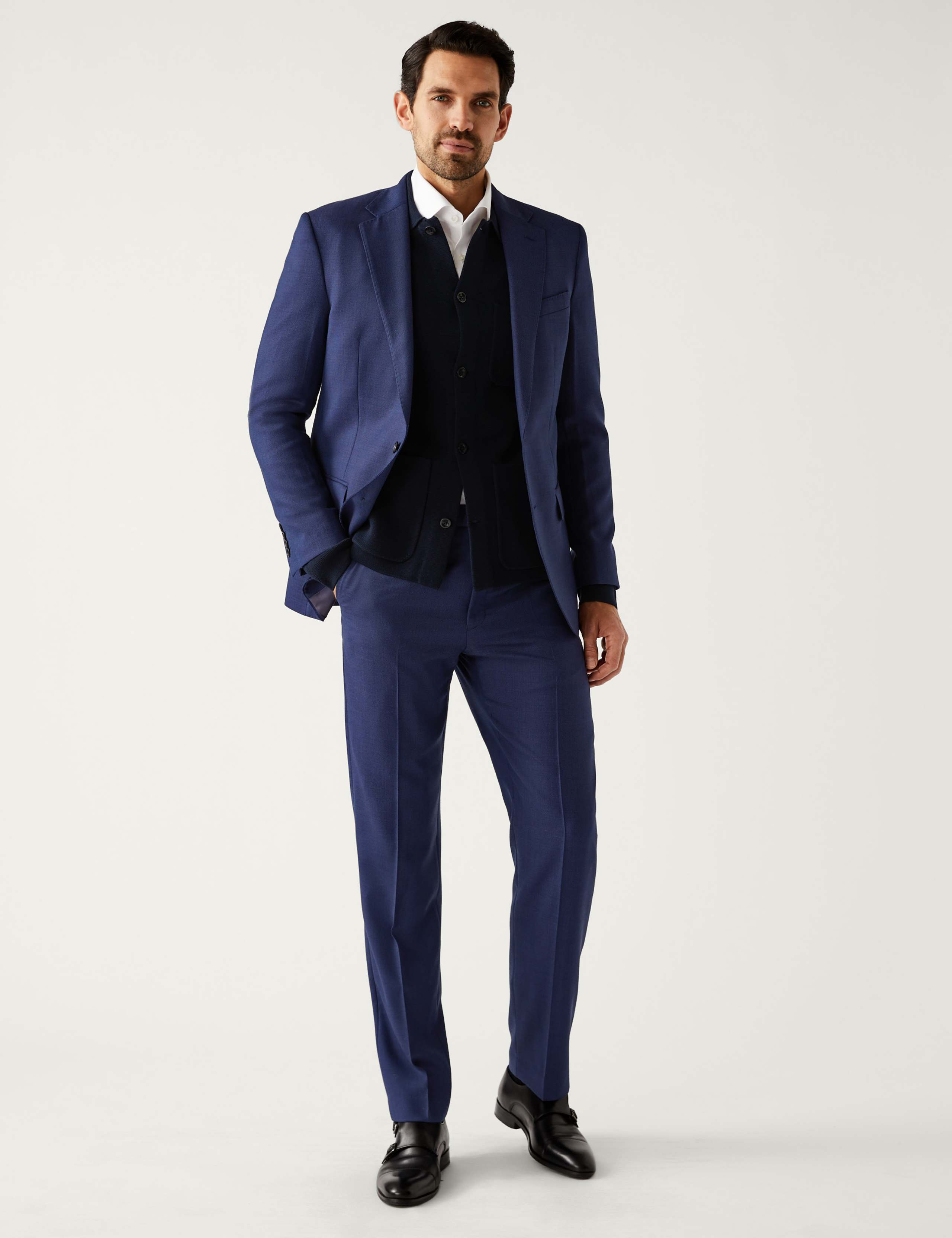 Regular Fit Pure Wool Suit 4 of 7