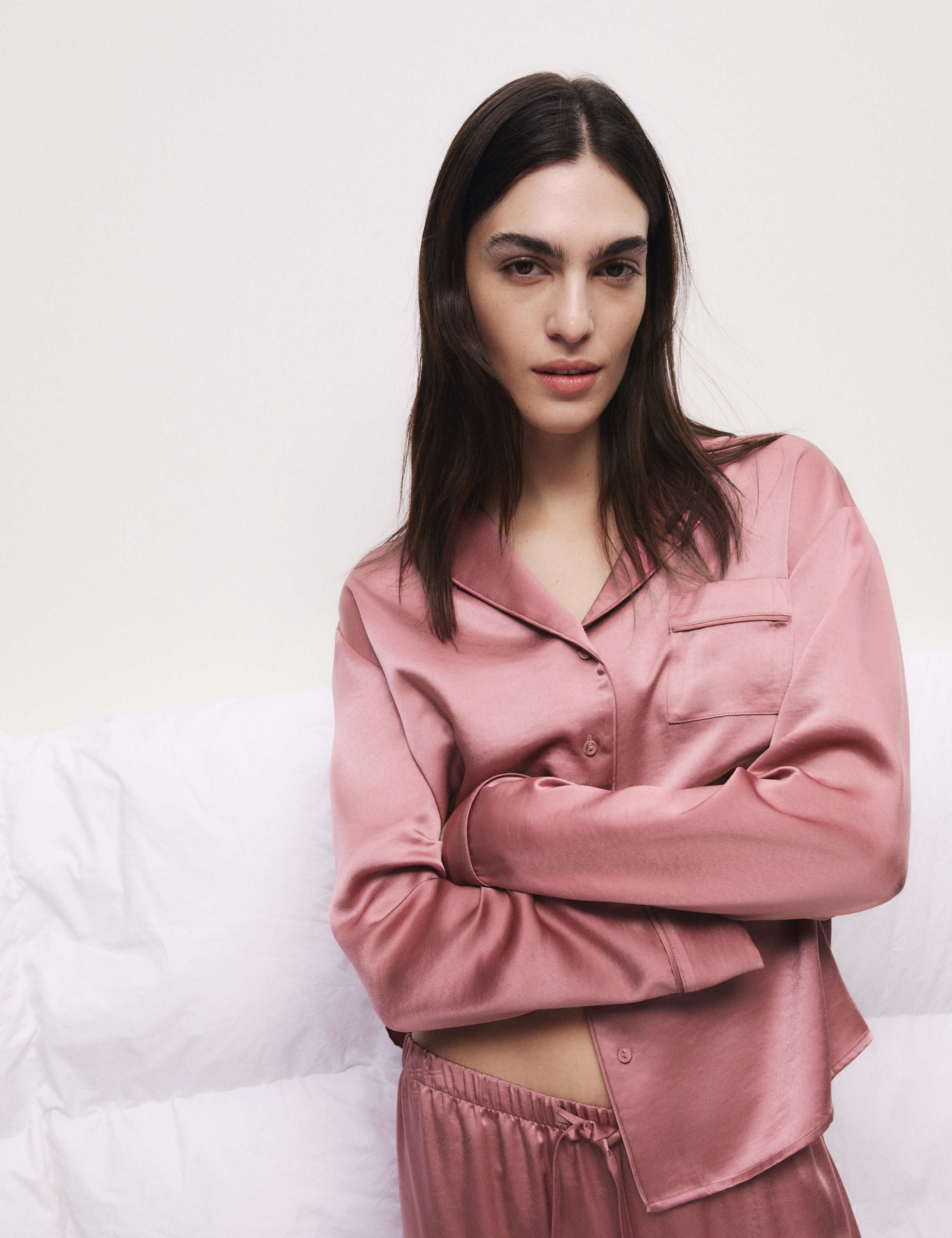 Dream Satin™ Revere Pyjama Top Set 2 of 6