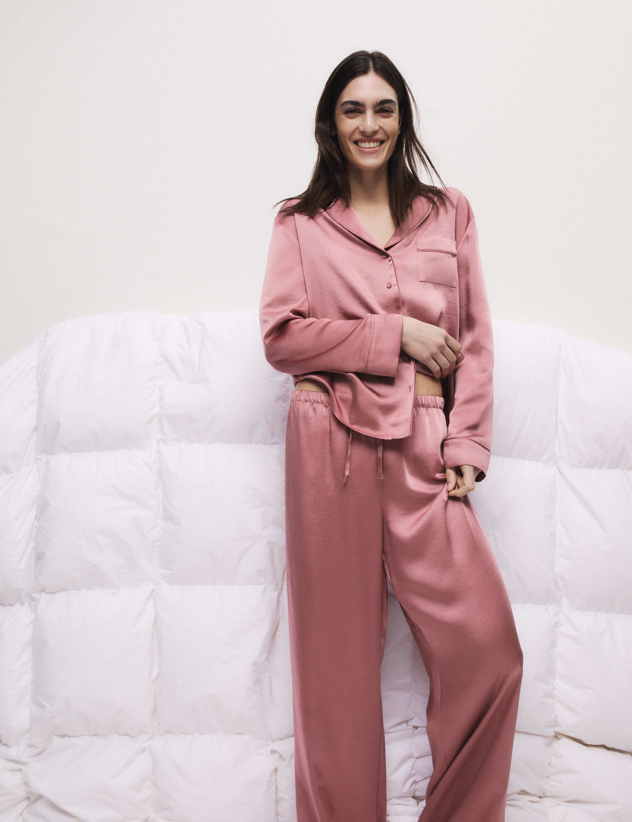 Dream Satin™ Revere Pyjama Top Set 6 of 6