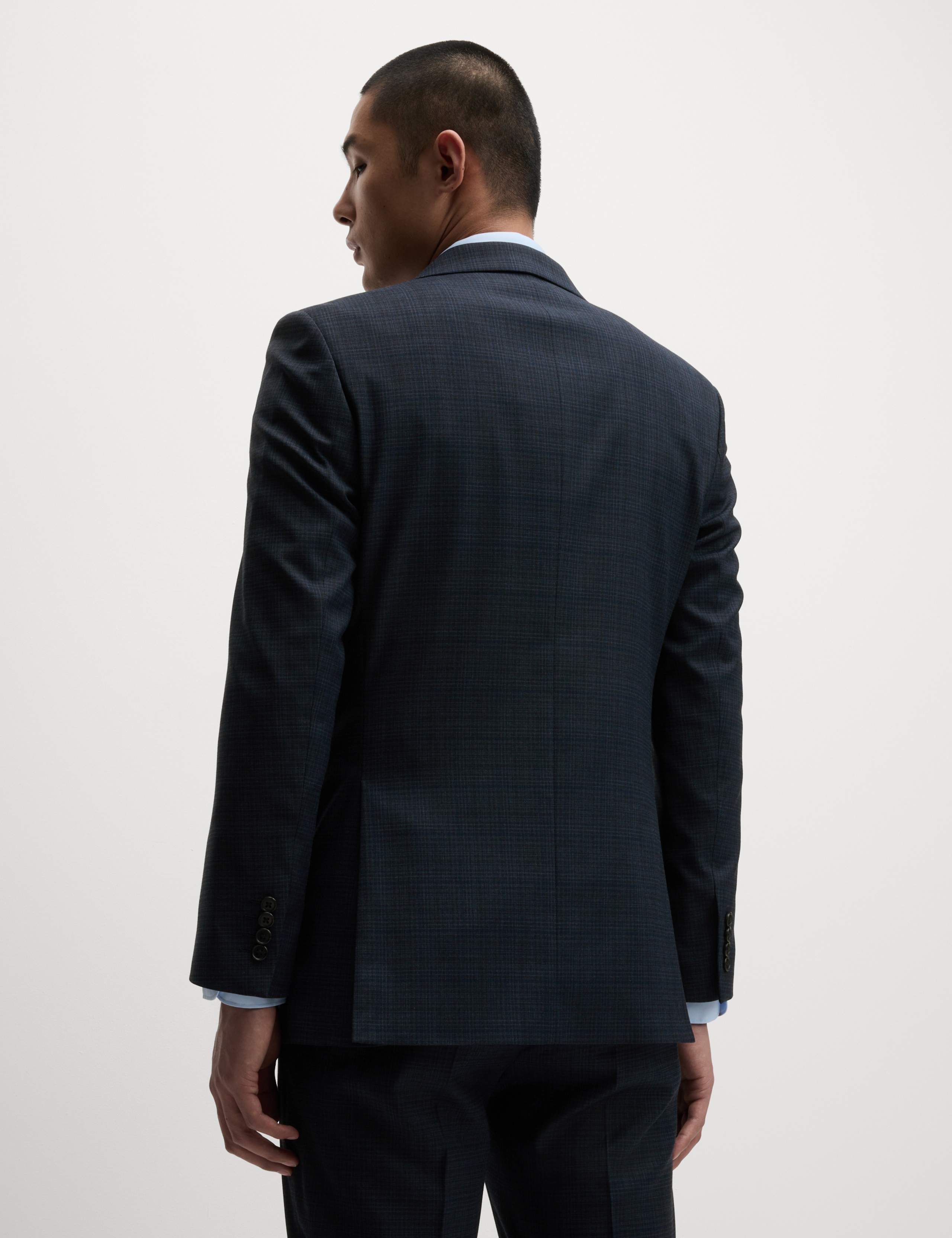 Regular Fit Shadow Check Suit 2 of 6