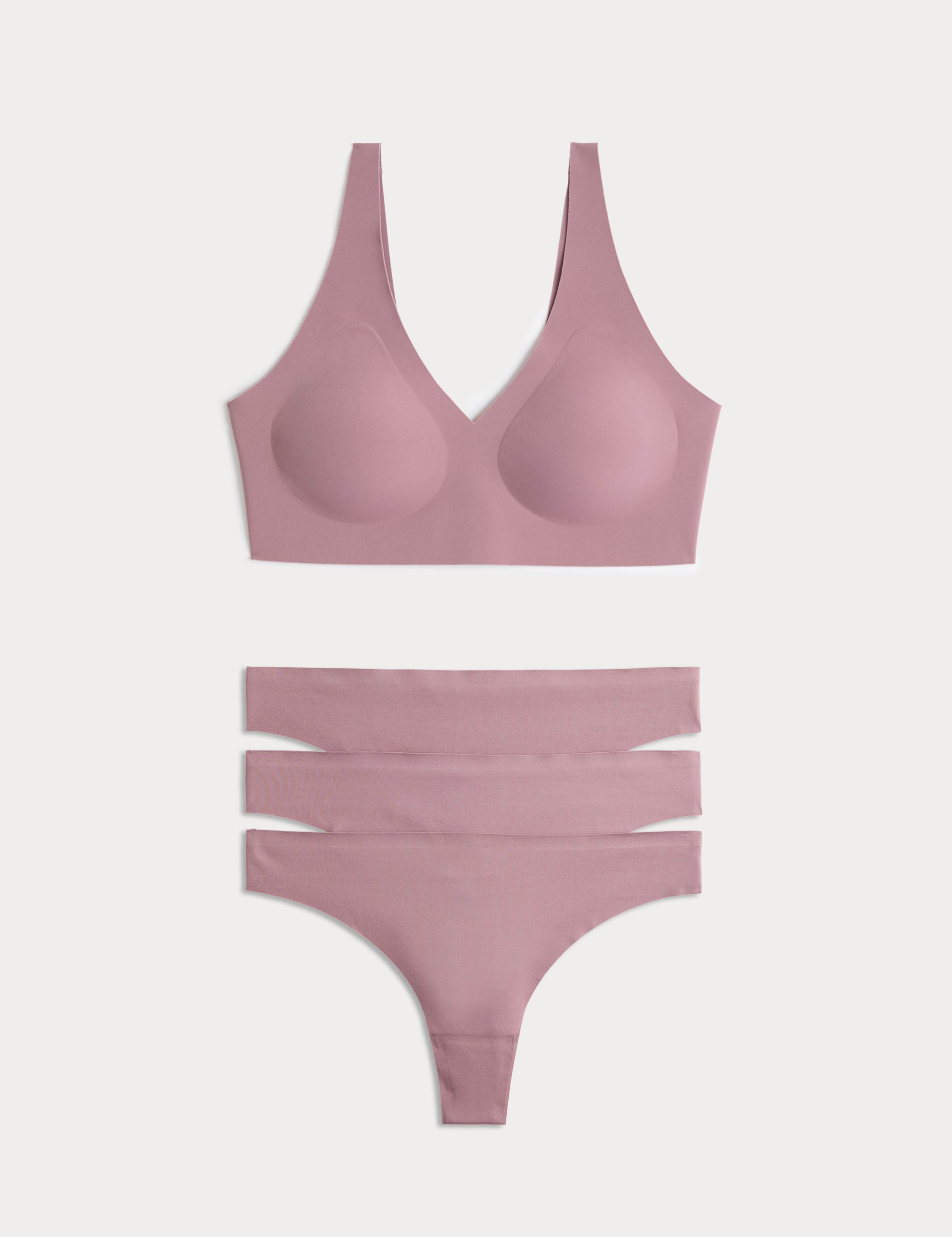 Body Invisibles Non Wired Crop Top Set A-E 1 of 6