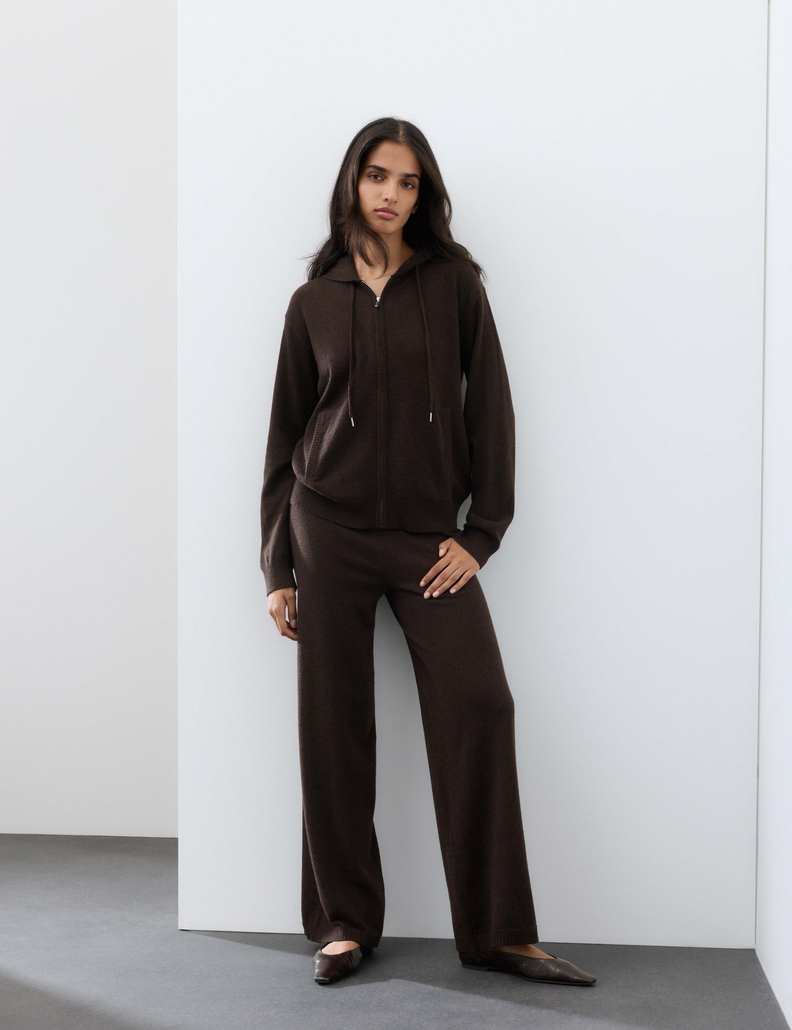 Cashmere Hoodie & Trouser Set