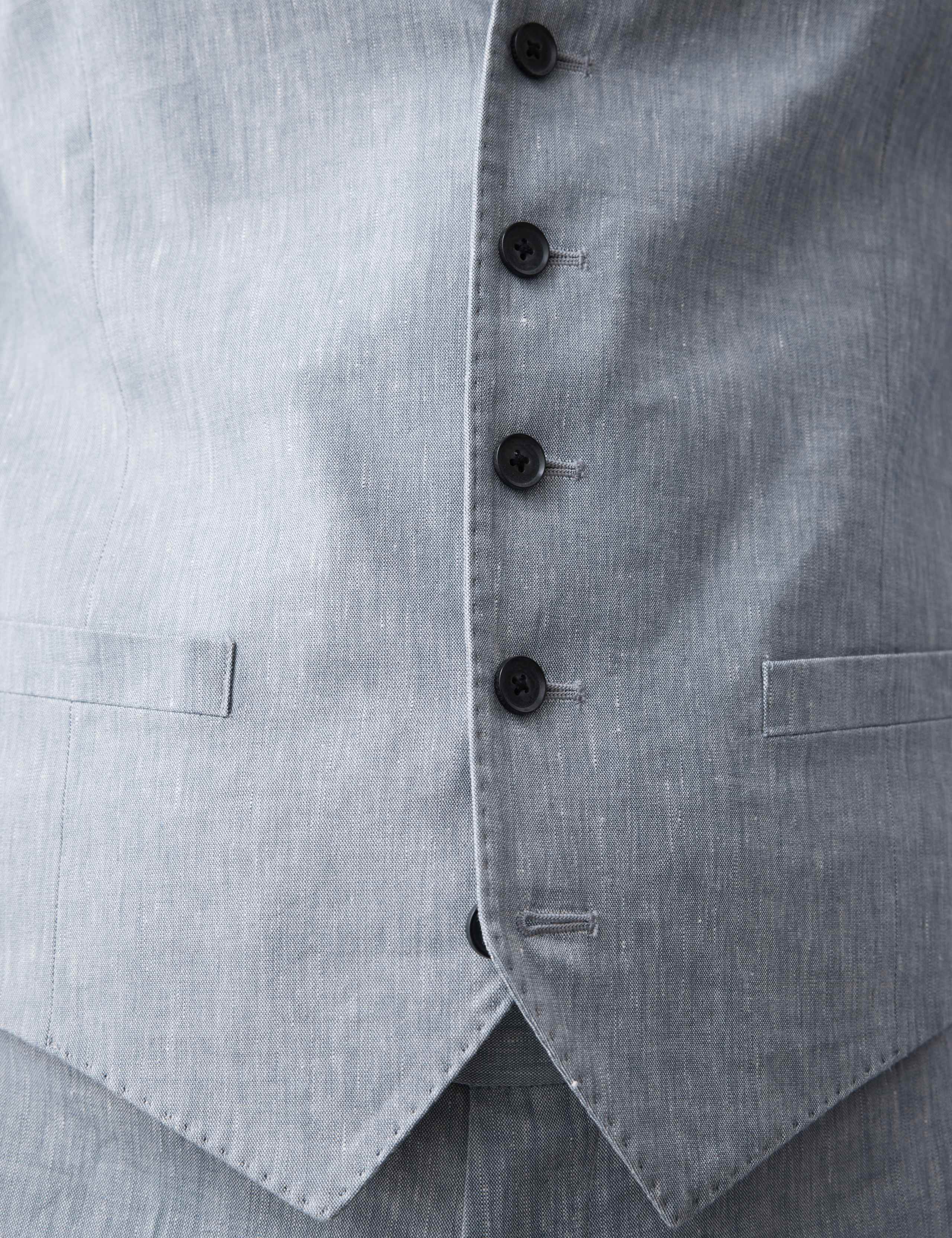 Tailored Fit Italian Performance Linen Blend Suit 6 of 6