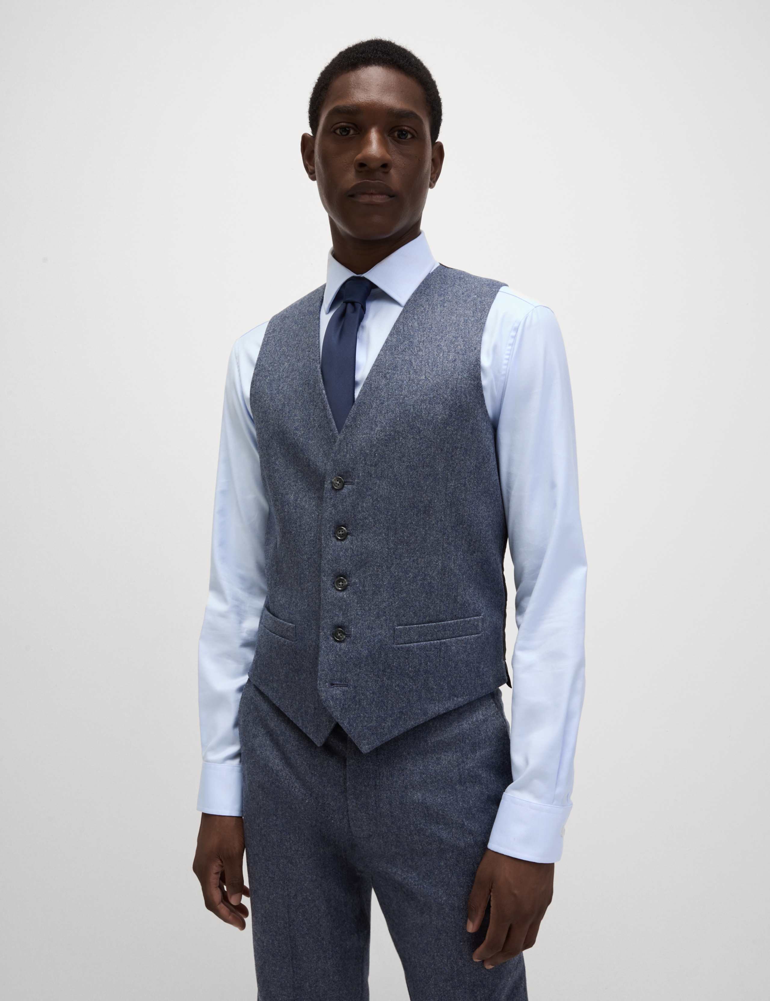 Tailored Fit Wool Rich Suit 1 of 6