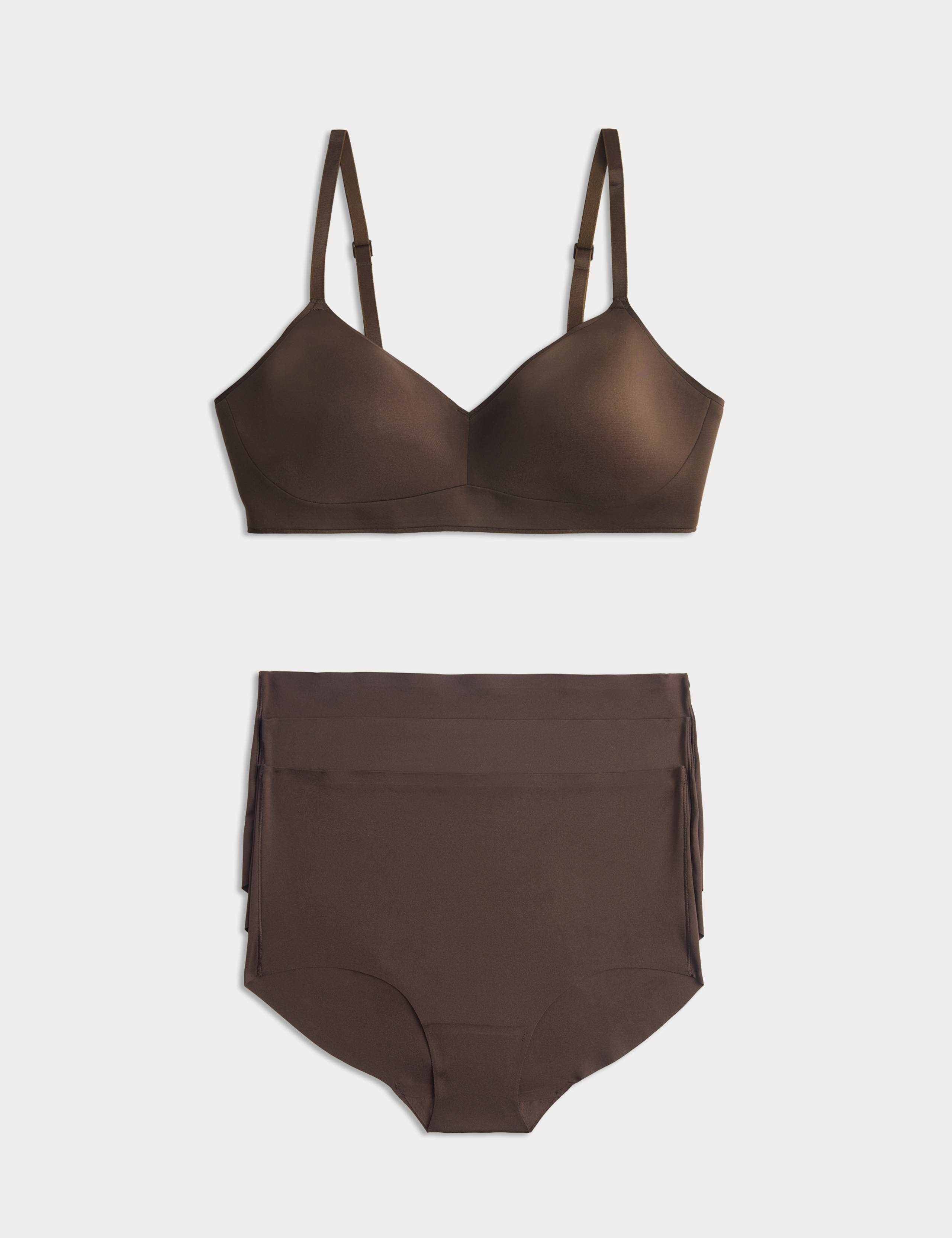 Body Invisibles™ Non Wired Full Cup Bra Set A-E 1 of 6