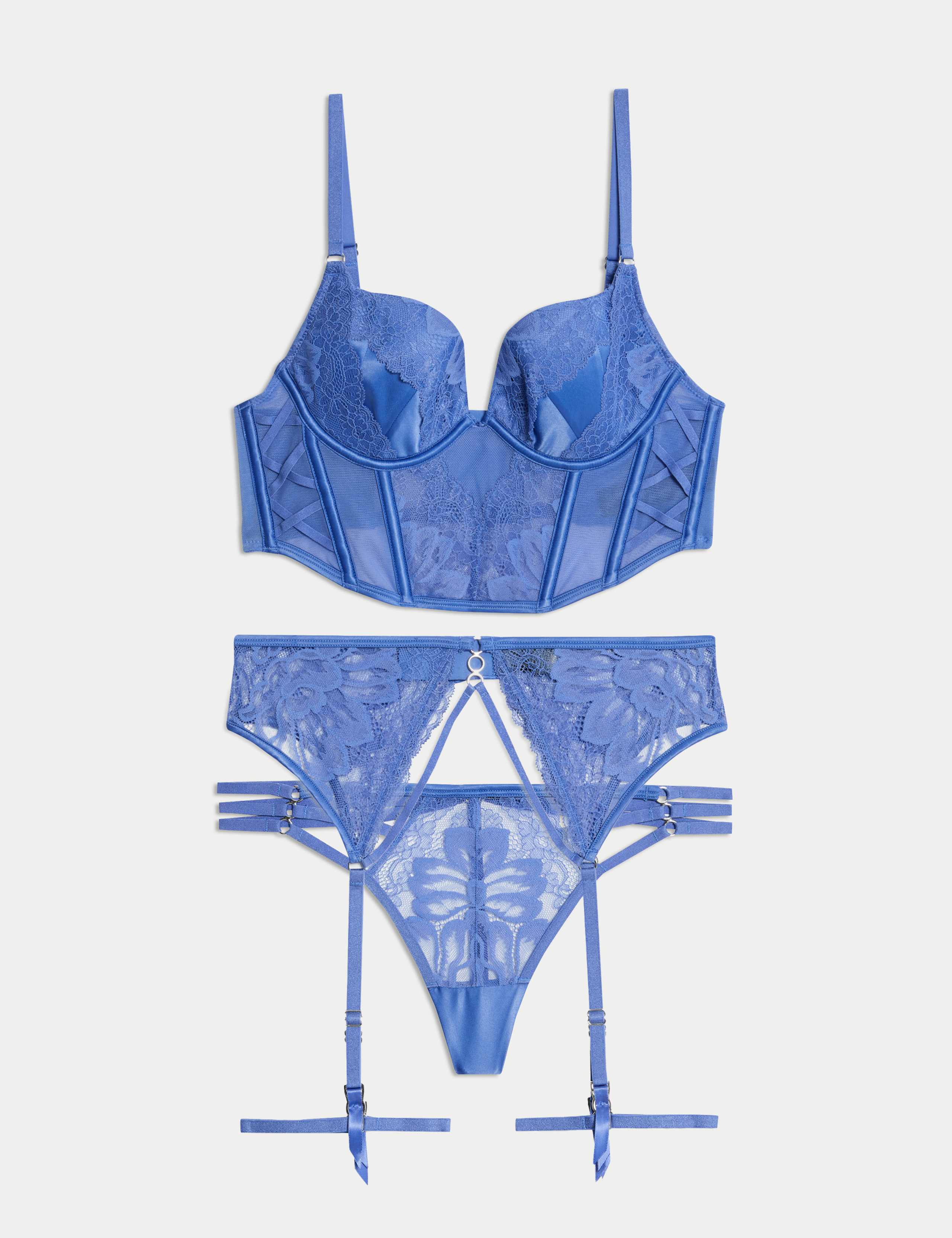 Lindy Lace Suspenders Set 1 of 6