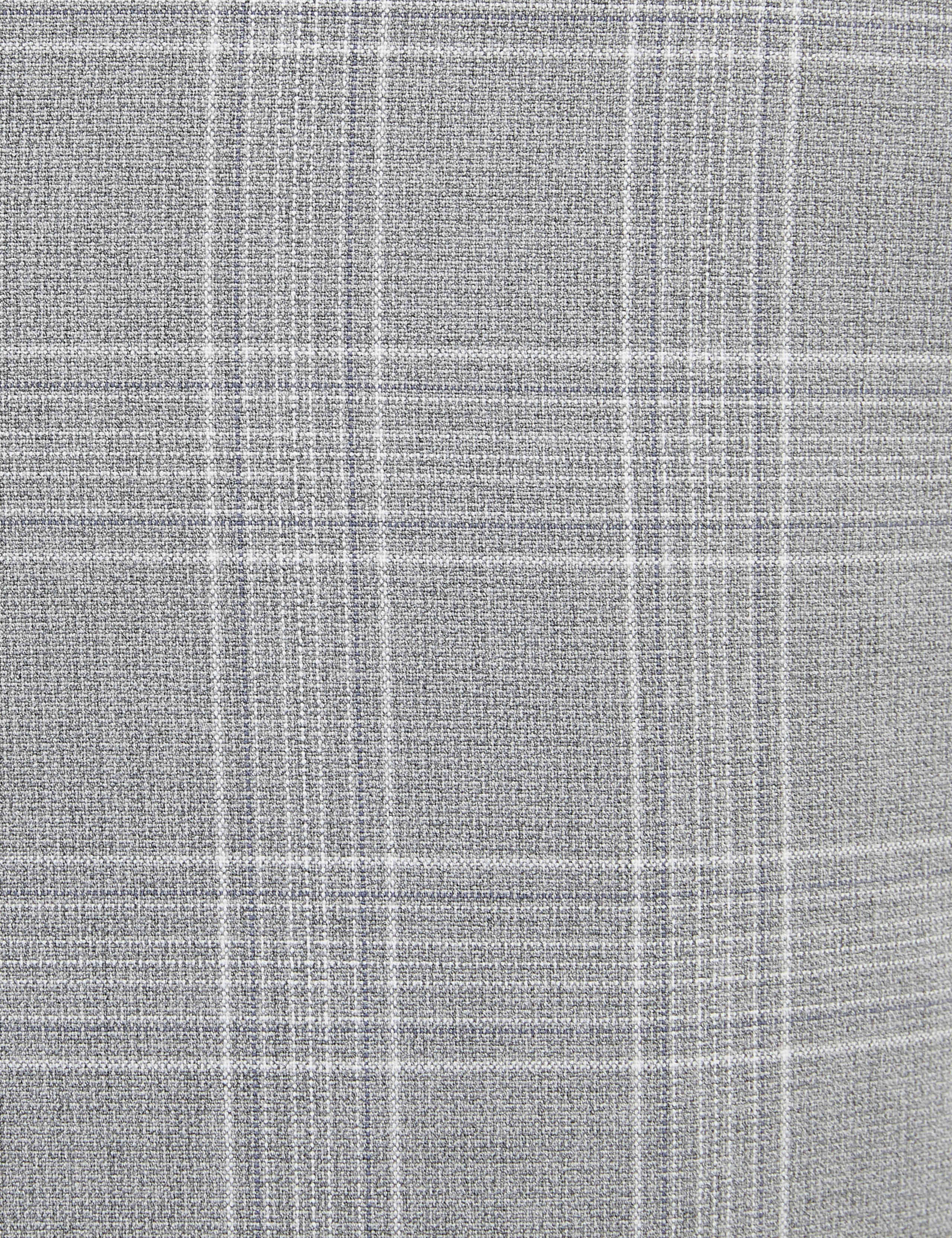 Grey Checked Skinny Fit 3 Piece Suit 4 of 7