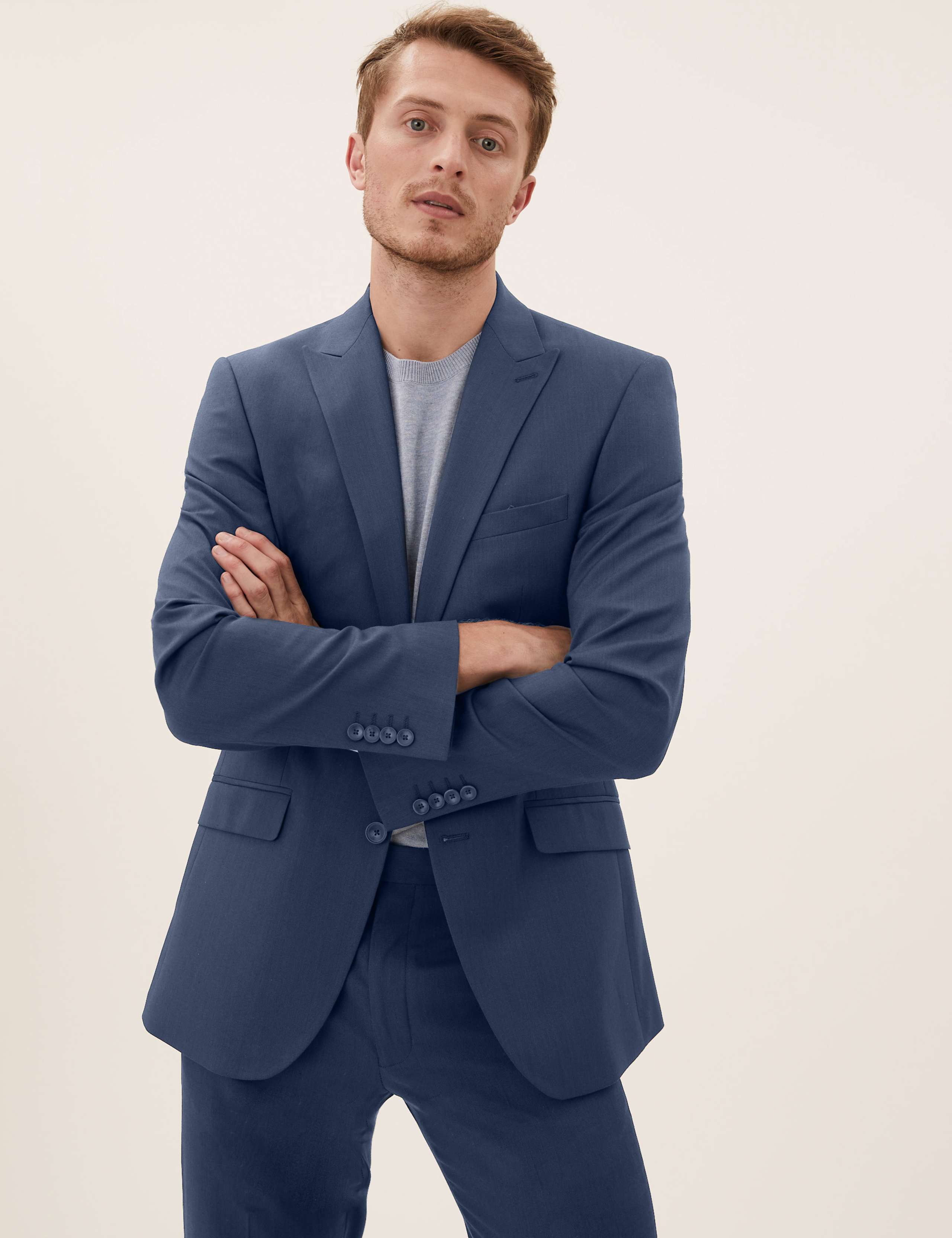 Tailored Fit Stretch Suit 2 of 8