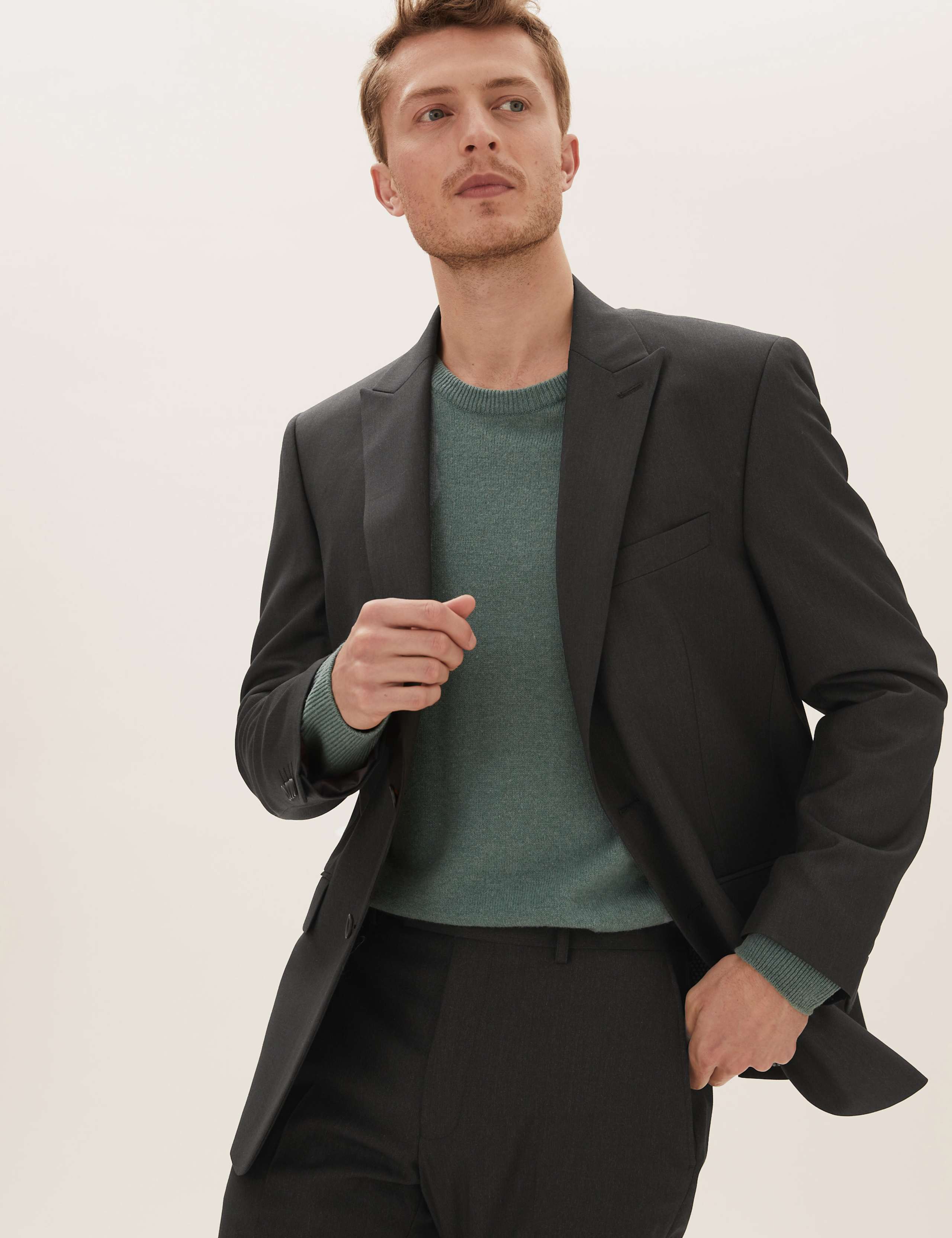 Regular Fit Stretch Suit 1 of 8