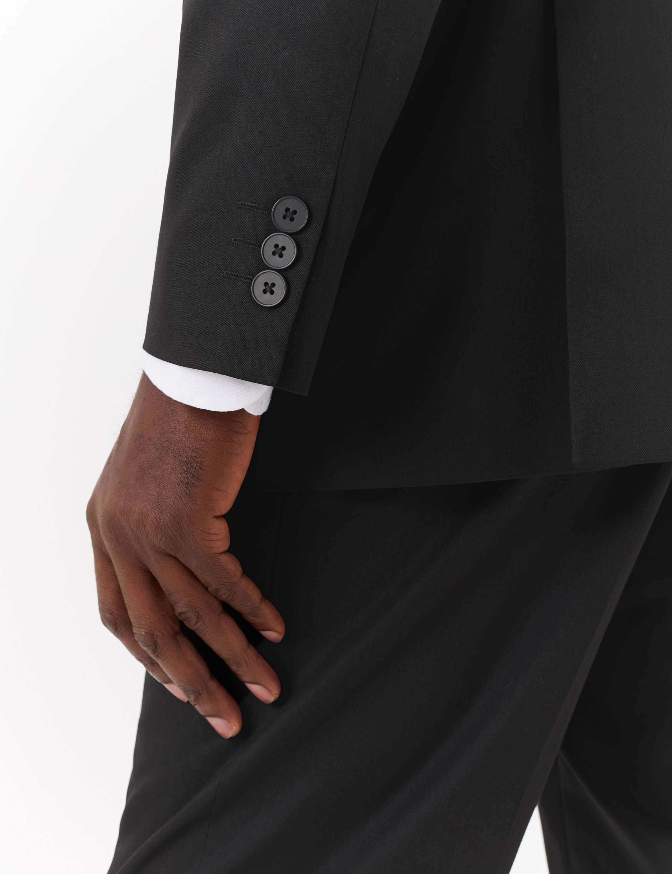 Big & Tall Black Regular Fit Suit 4 of 7