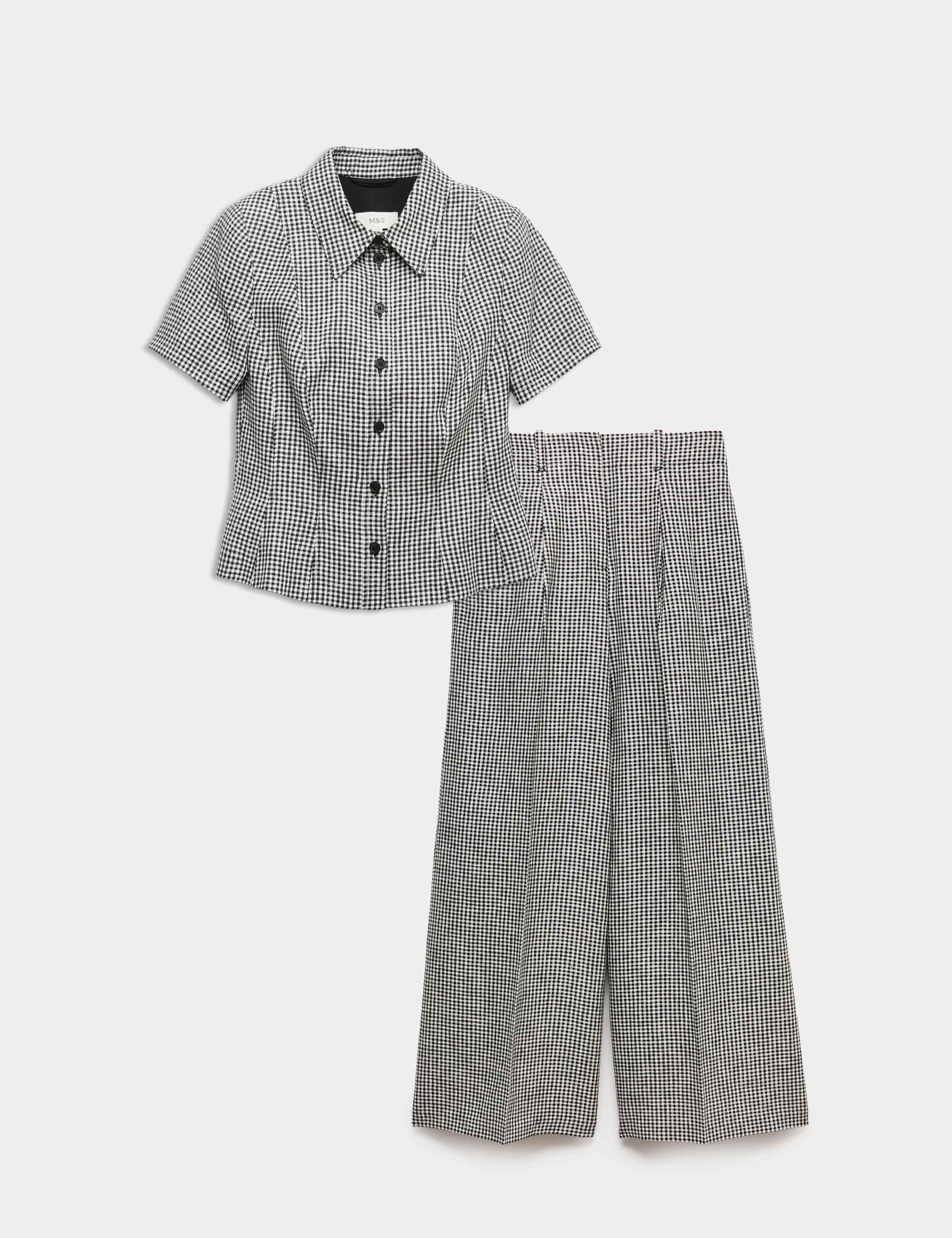 Gingham Jacket & Trouser Set 1 of 6