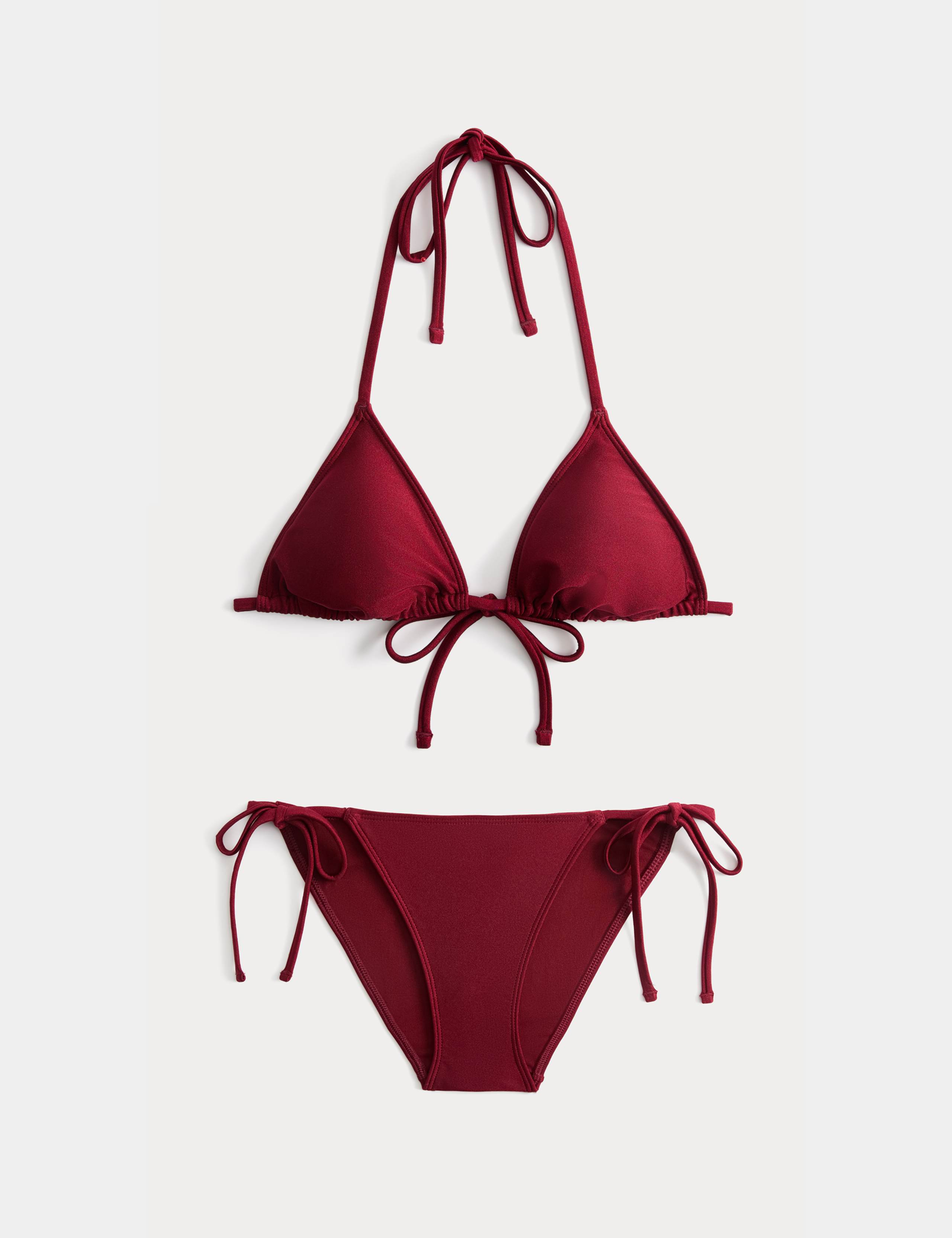Sheen Triangle Bikini Set 1 of 6