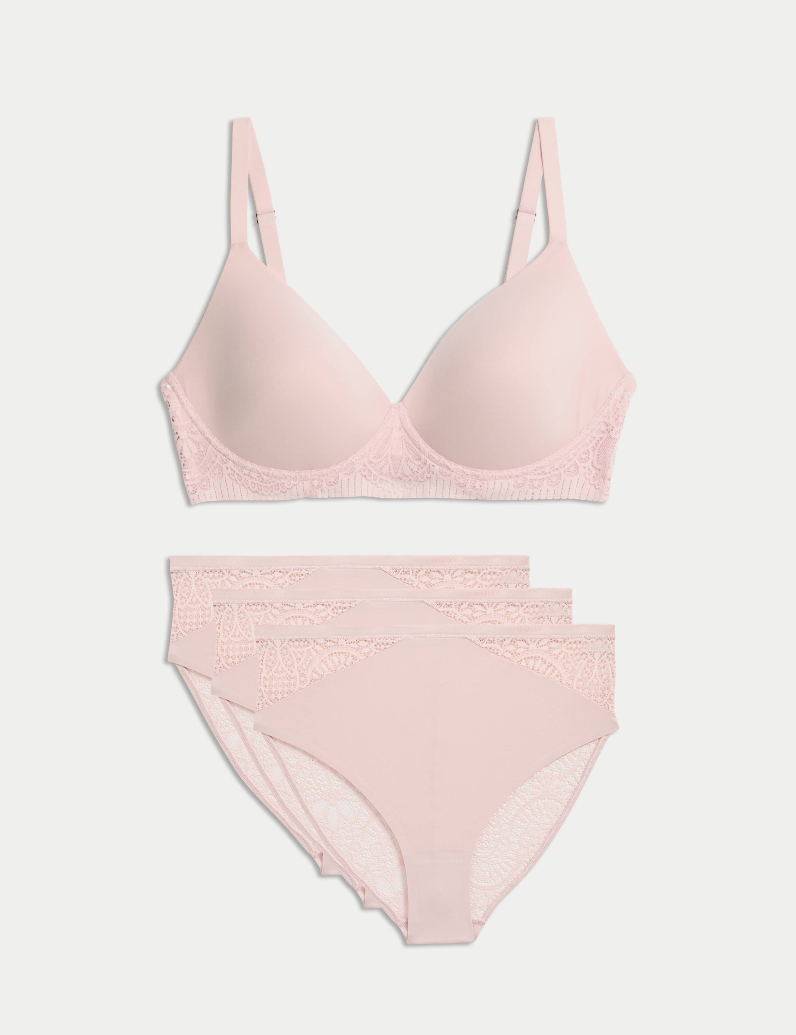 Body Soft™ Non Wired Full Cup Bra Set A-E 1 of 6