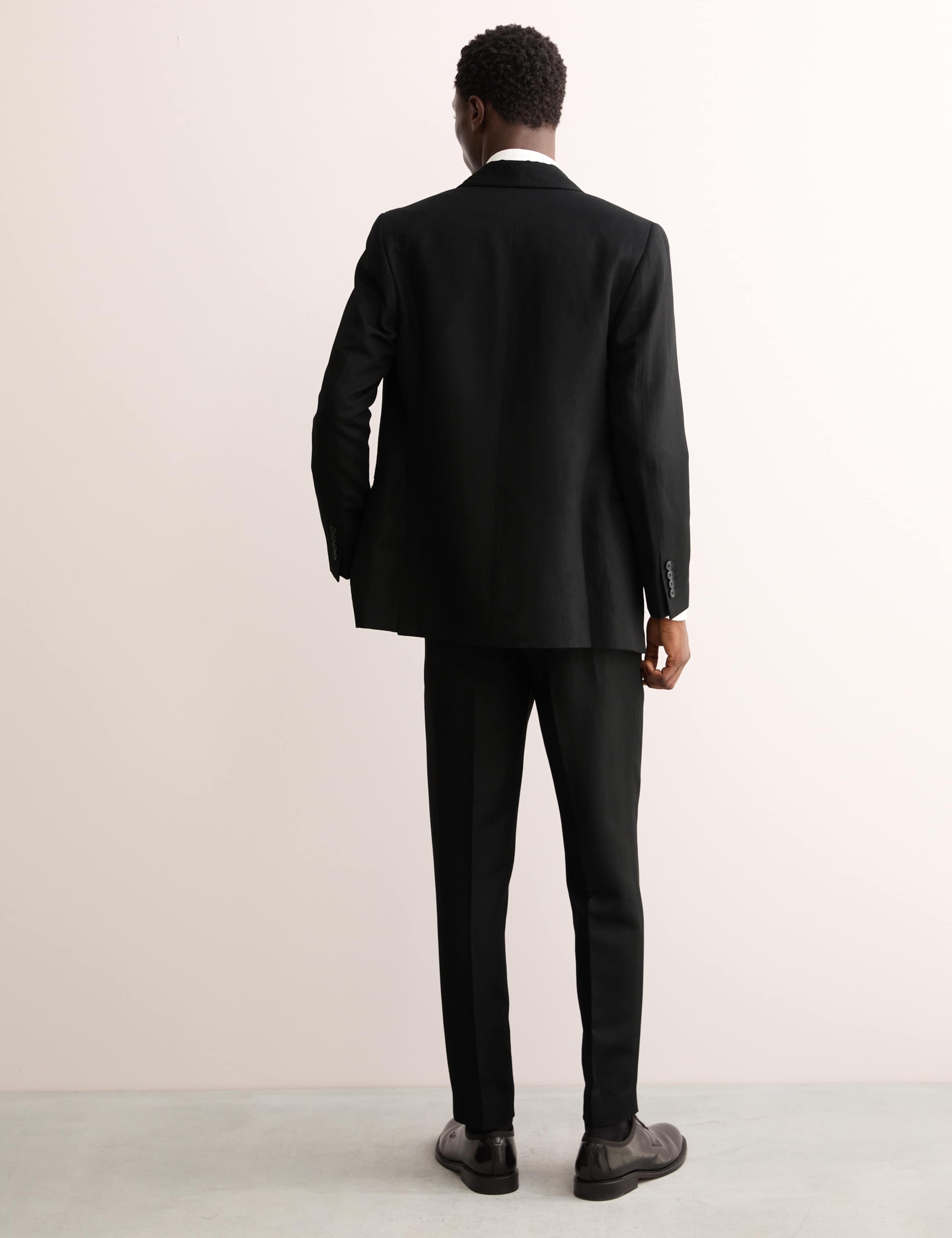 Tailored Linen Wool Blend Suit 2 of 6