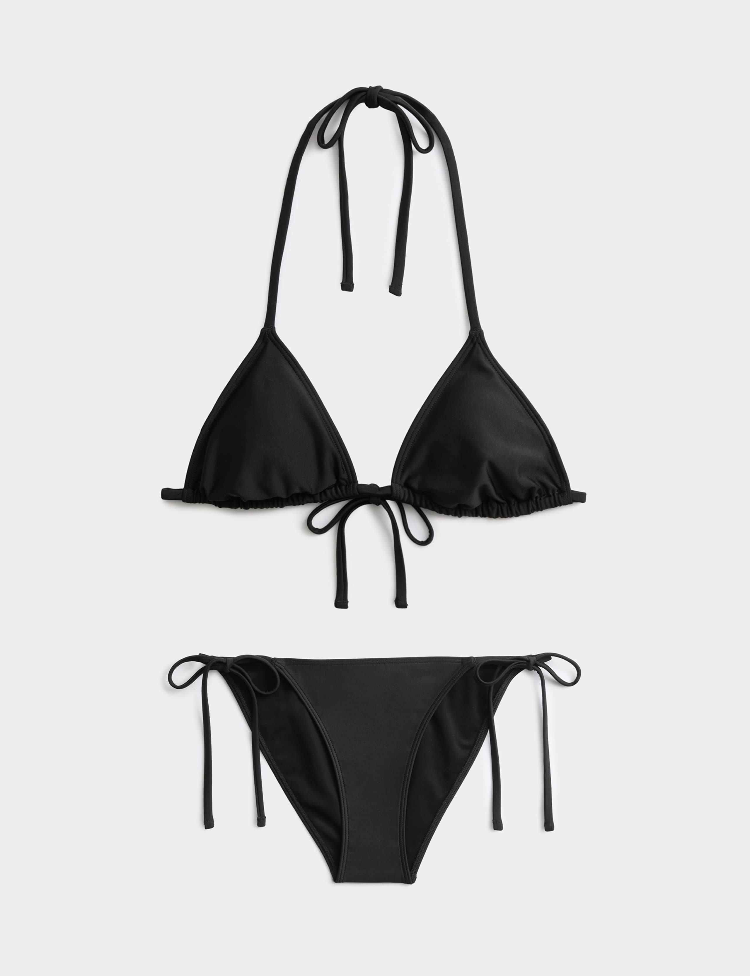Padded Halterneck Triangle Bikini Set 1 of 6