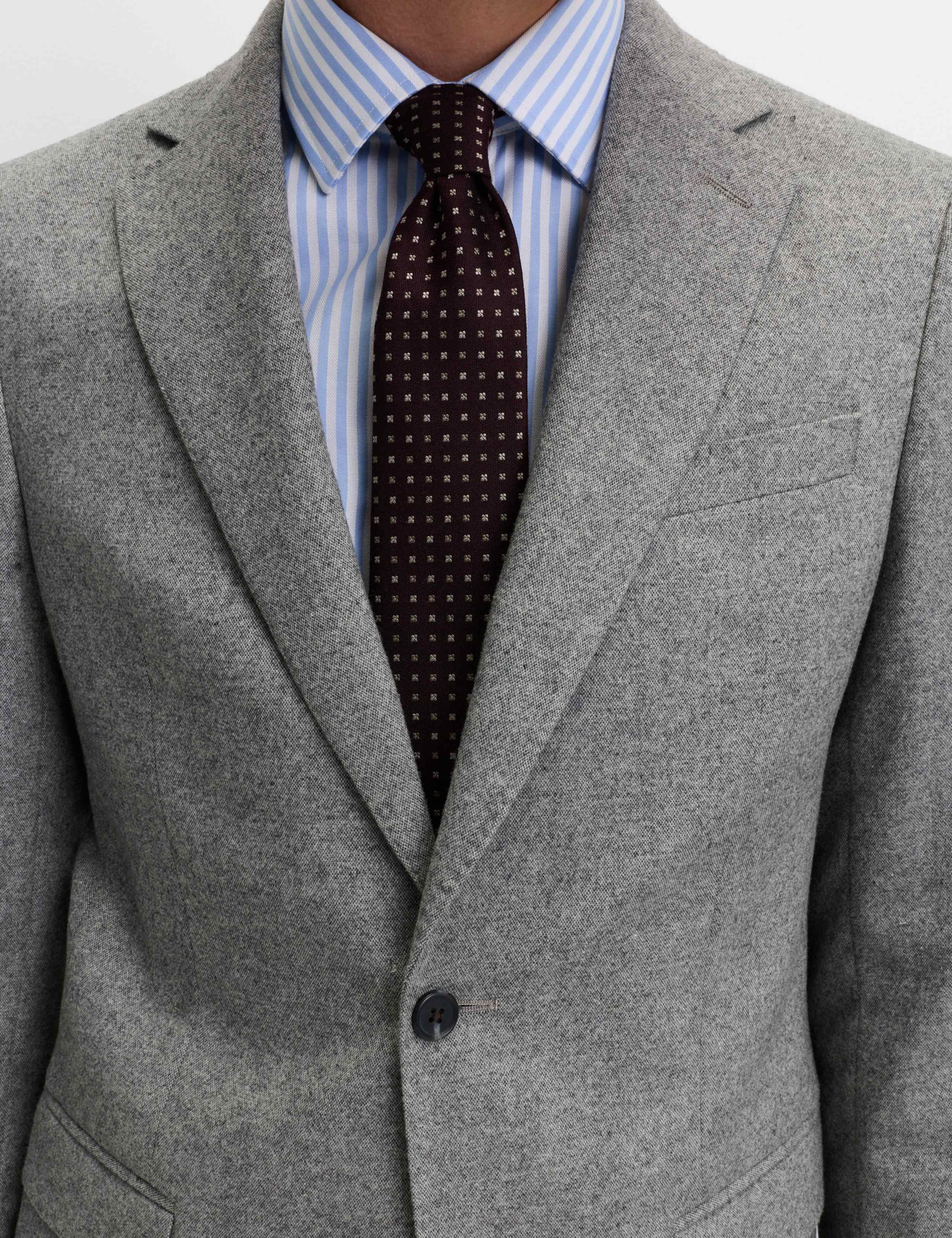 Tailored Fit Wool Rich Tweed Suit 6 of 6