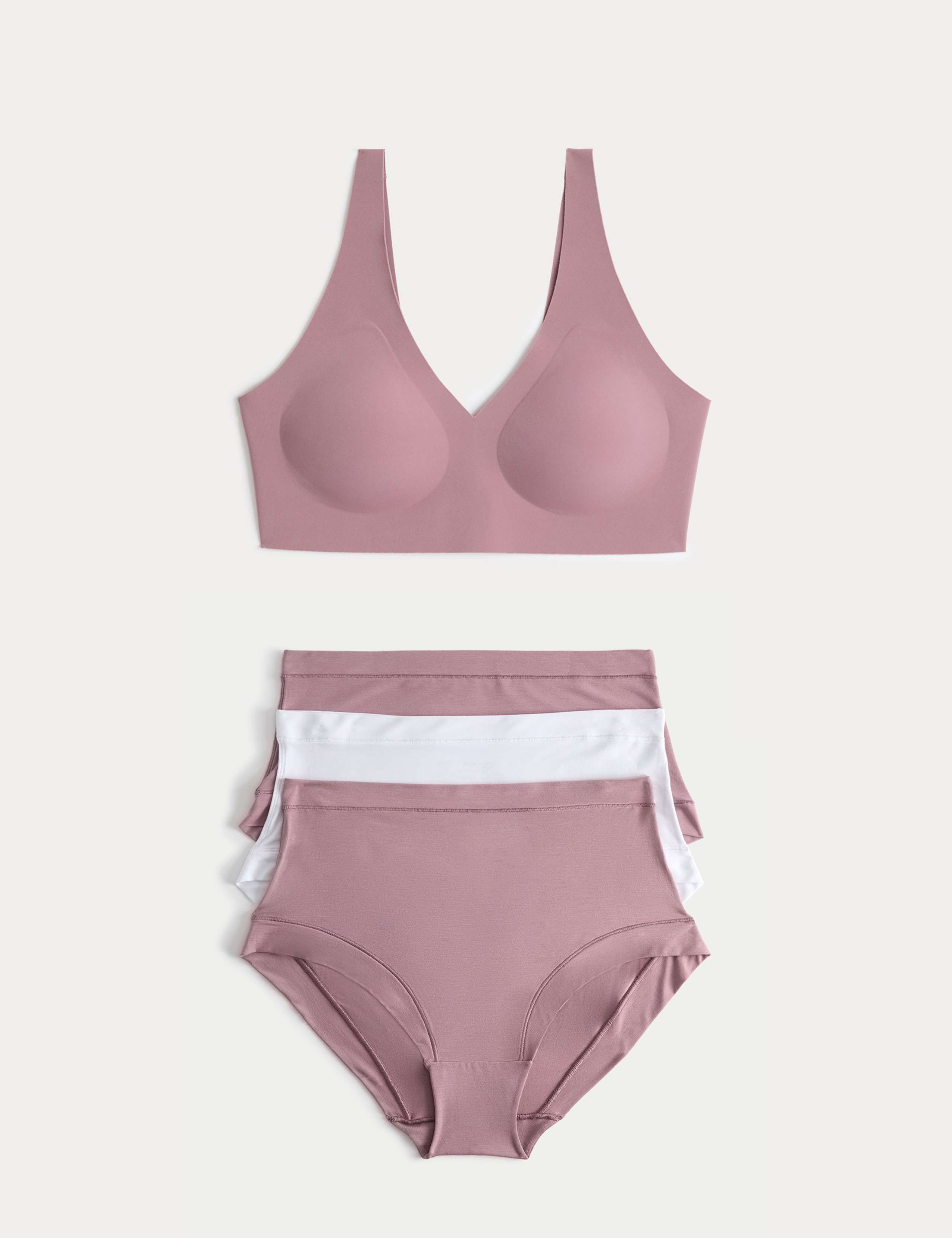 Body Invisibles Non Wired Crop Top Set A-E 1 of 6
