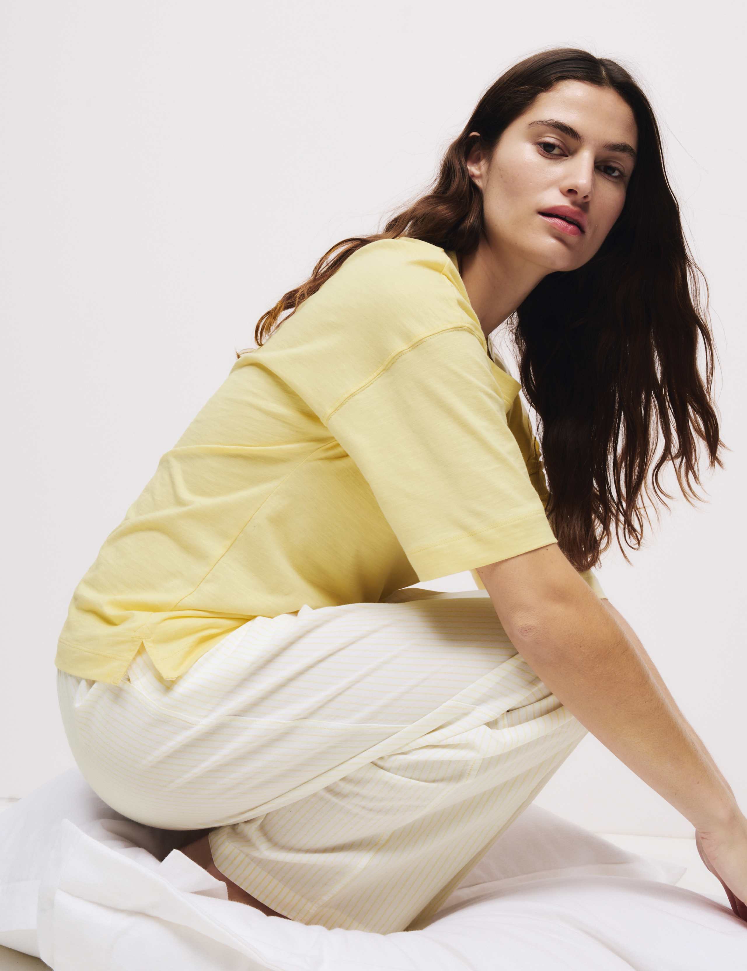 2pk Cool Comfort™ Embroidered Pyjama Set 5 of 5