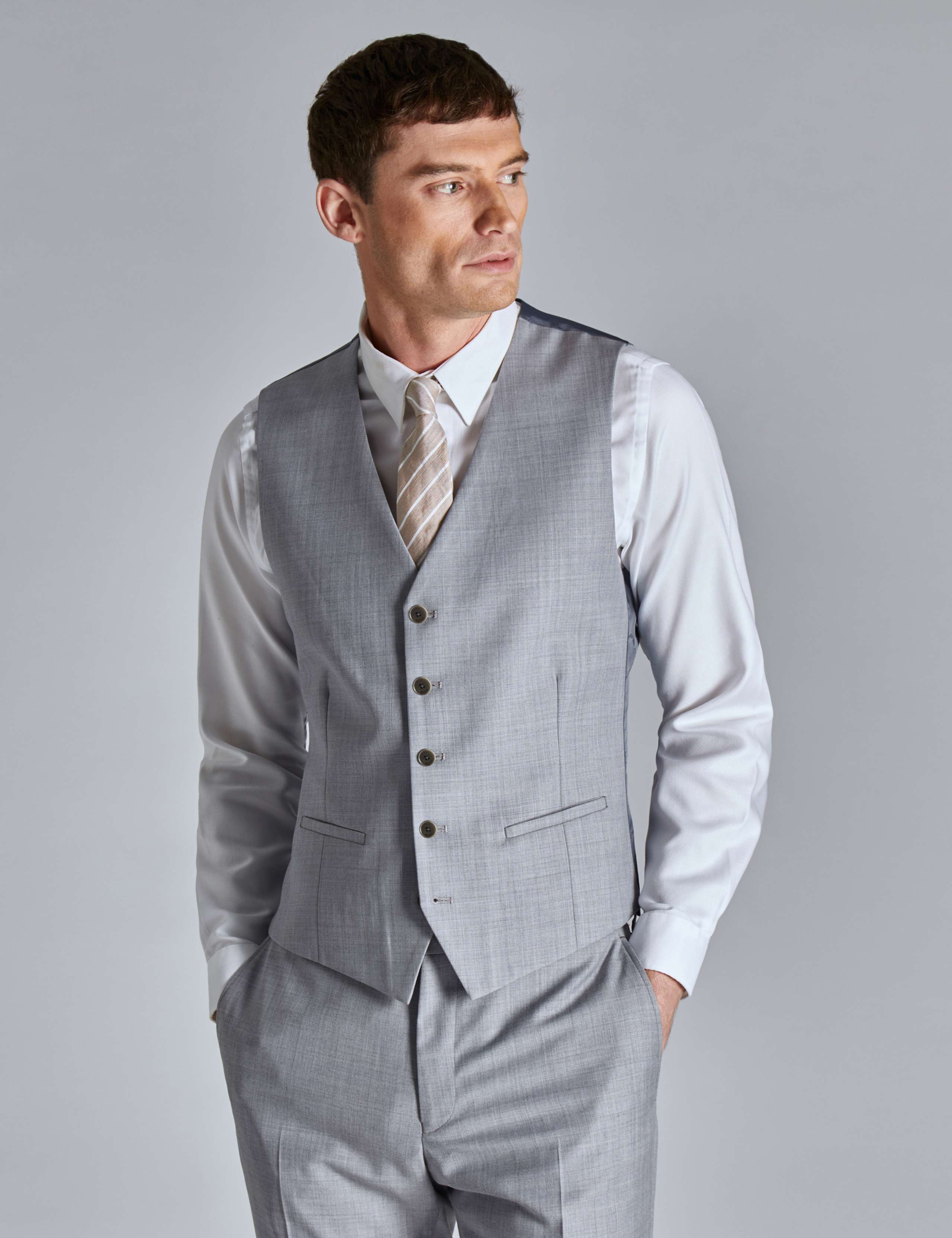 Slim Fit Wool Rich Suit 1 of 8