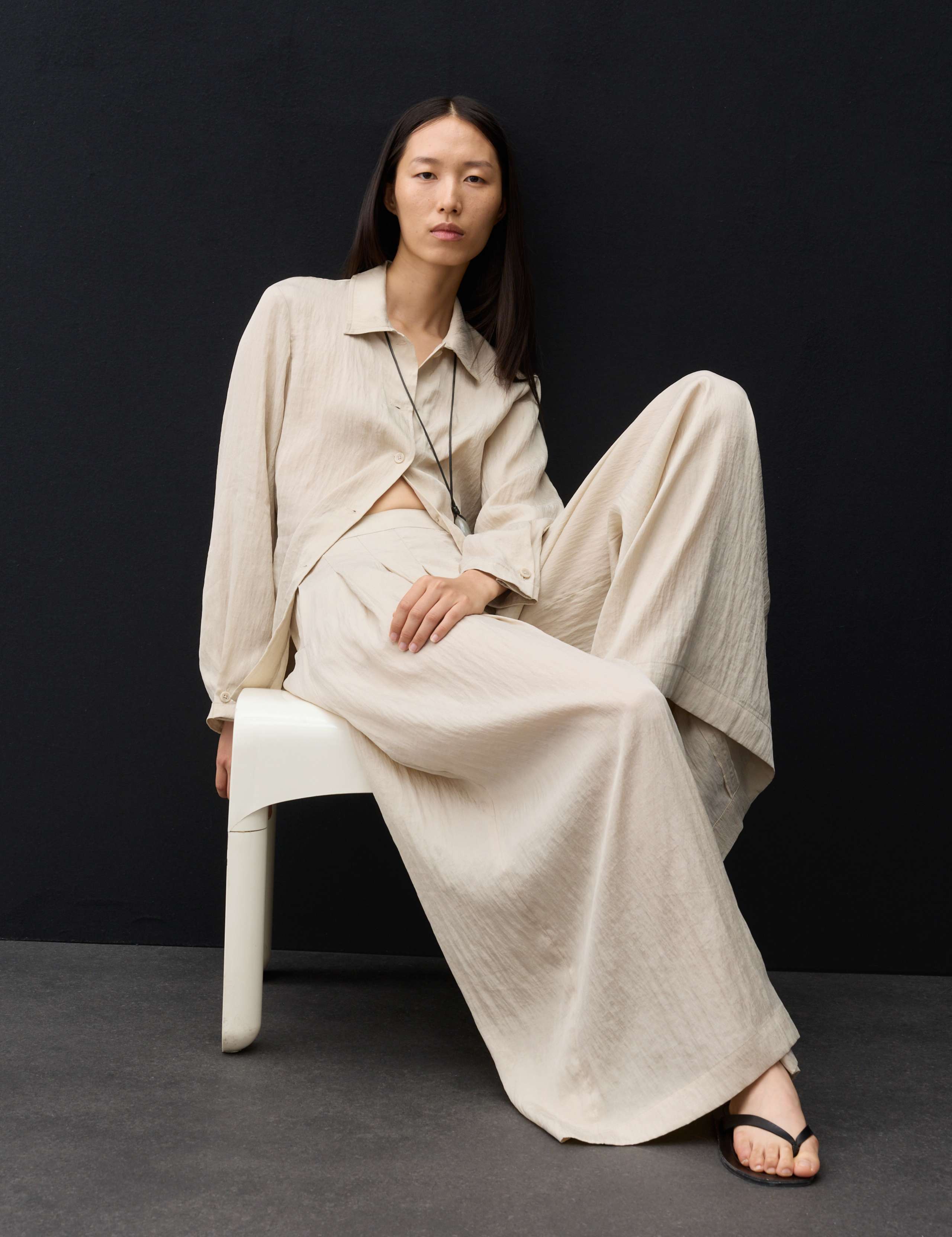 Lyocell Shirt & Trouser Set